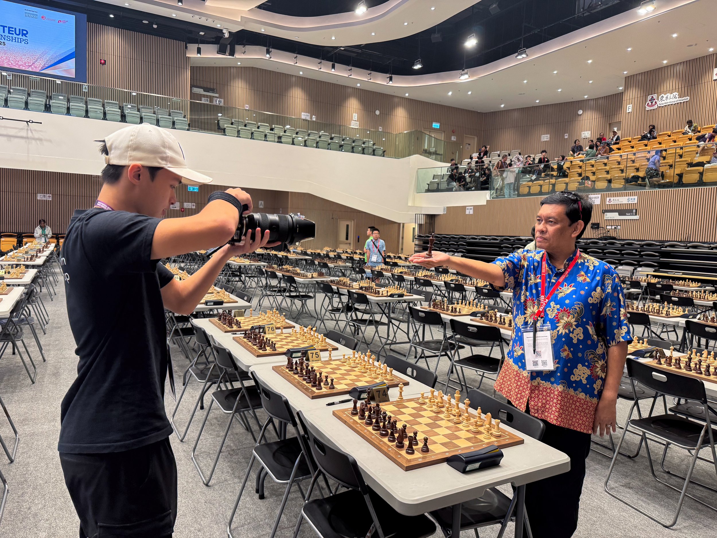 Making Chess Social-Friendly at the Asian Amateur Chess Championships