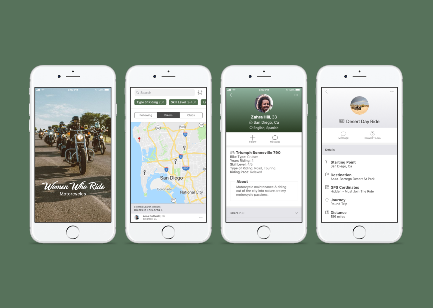 Women Who Ride&nbsp;- Motorcycle social networking mobile app