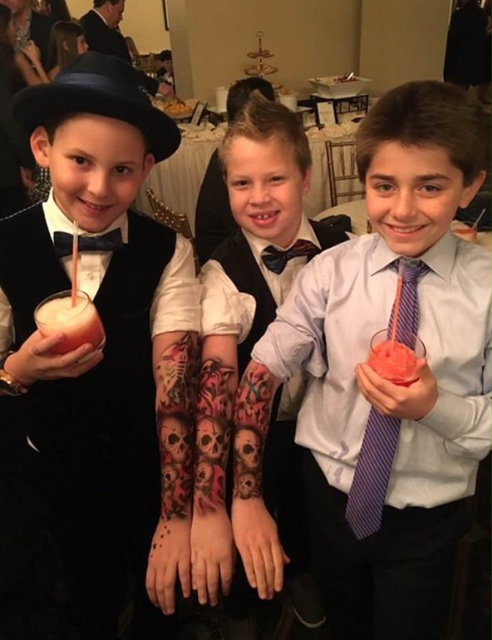 Airbrush Tattoos — Kids Party Productions