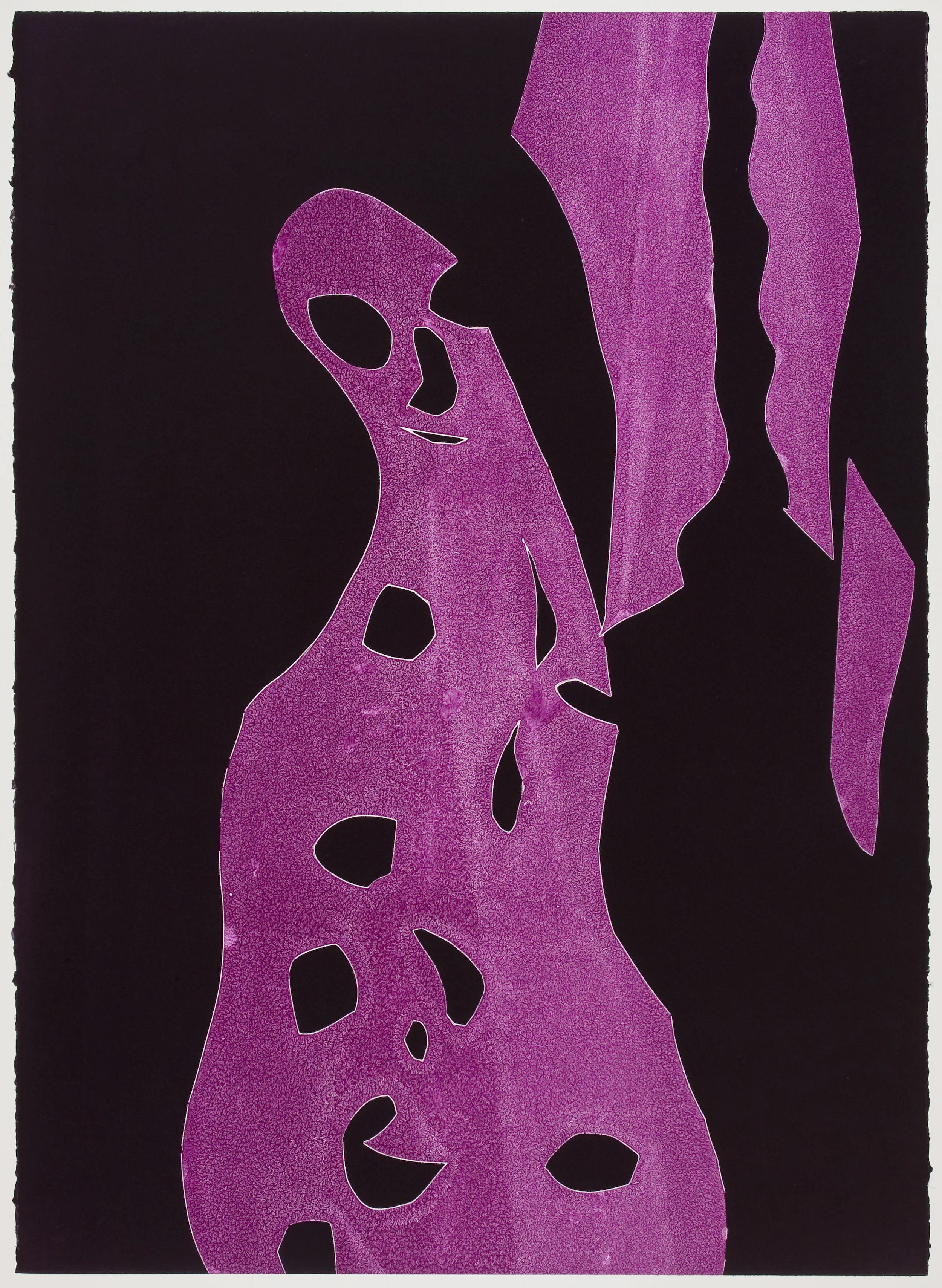 Untitled (IX) , 2012 Monotype Image & Paper: 29 x 21 inches