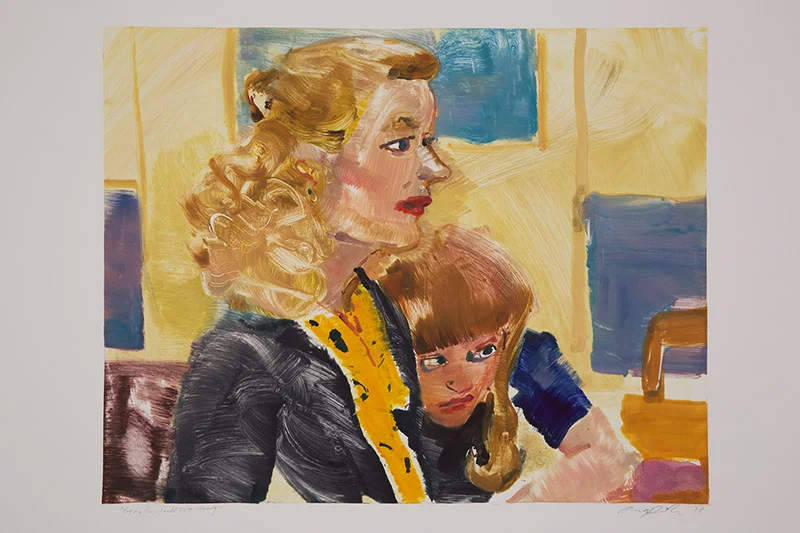 Gena Rowlands CaseMaking , 2015 Monotype Image Size: 16 x 20 inches Paper Size: 22 x 30 inches Series of 24