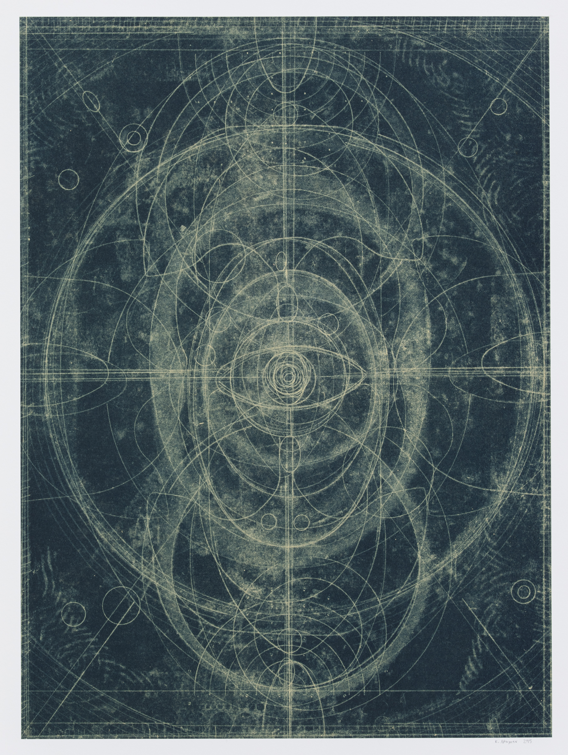 Untitled (XI) , 2015 Monotype Image Size: 20 x 16 inches Paper Size: 30 x 22 inches Edition of 15