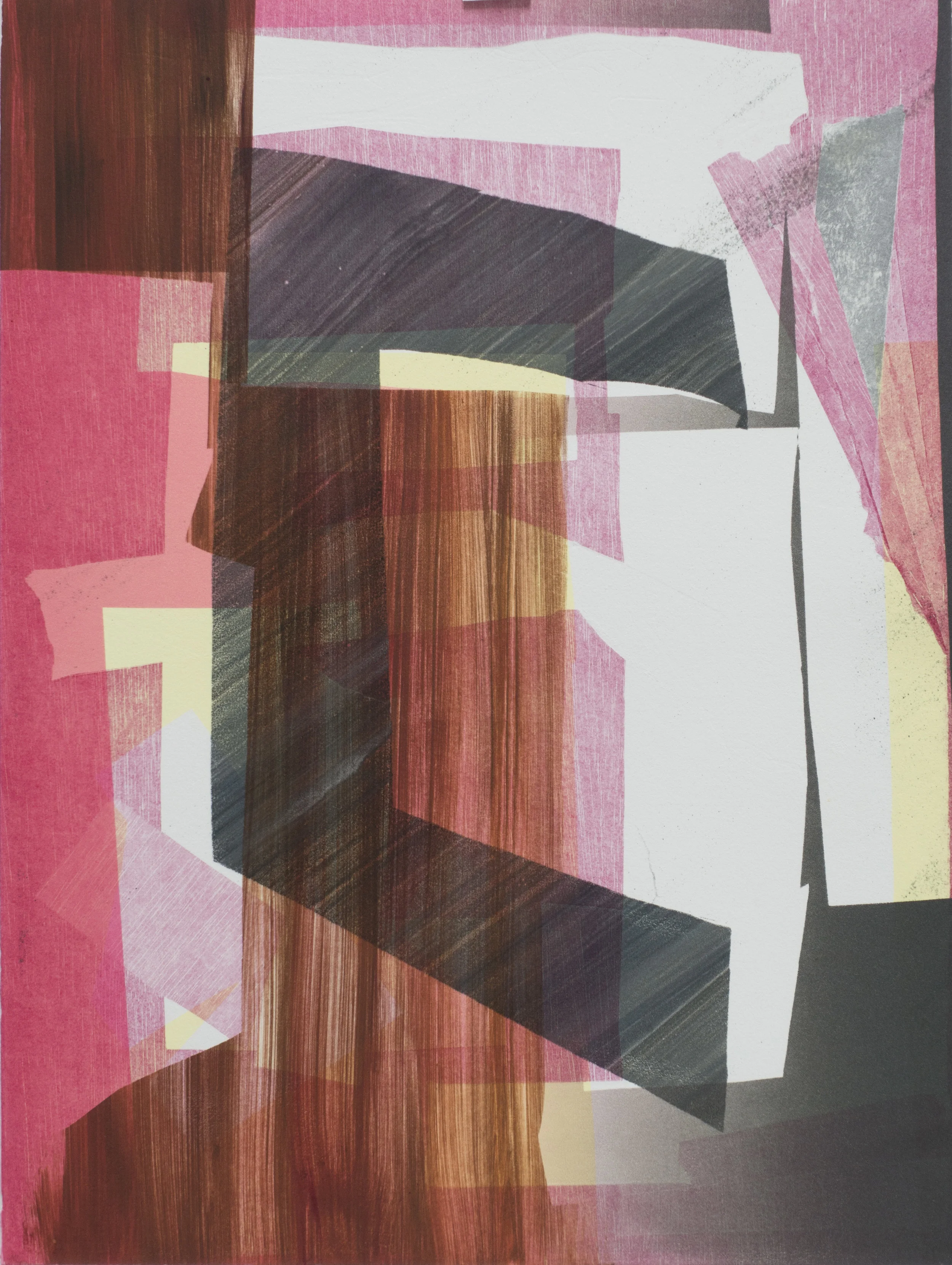 Untitled (II) , 2013 Monotype Image Size and Paper Size: 24 x 18 inches Edition of 9