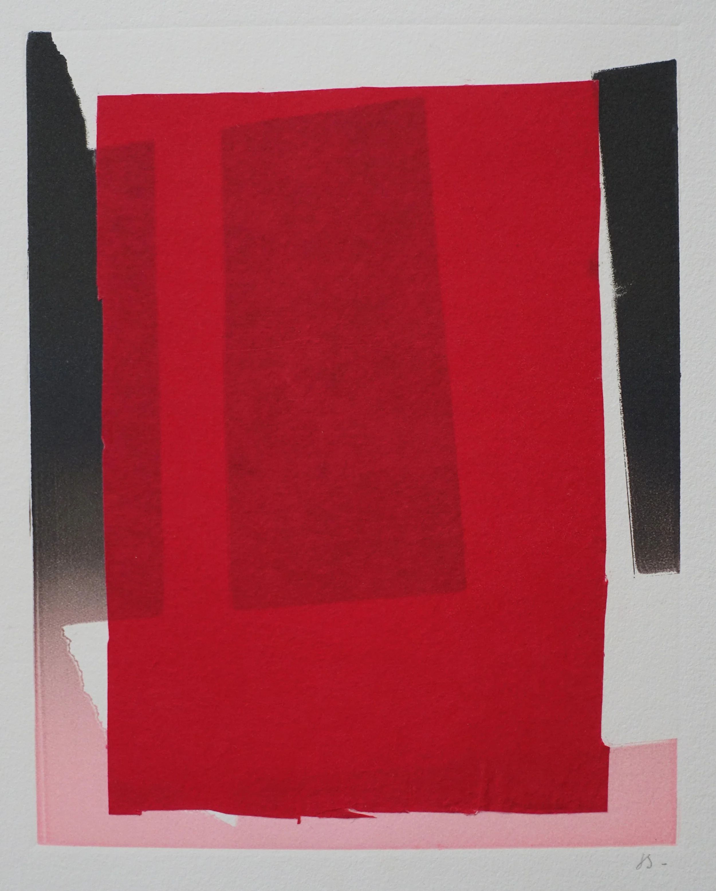 Untitled (VI) , 2013 Monotype Image Size: 10 x 8 inches Paper Size: 15 x 11 inches Edition of 9