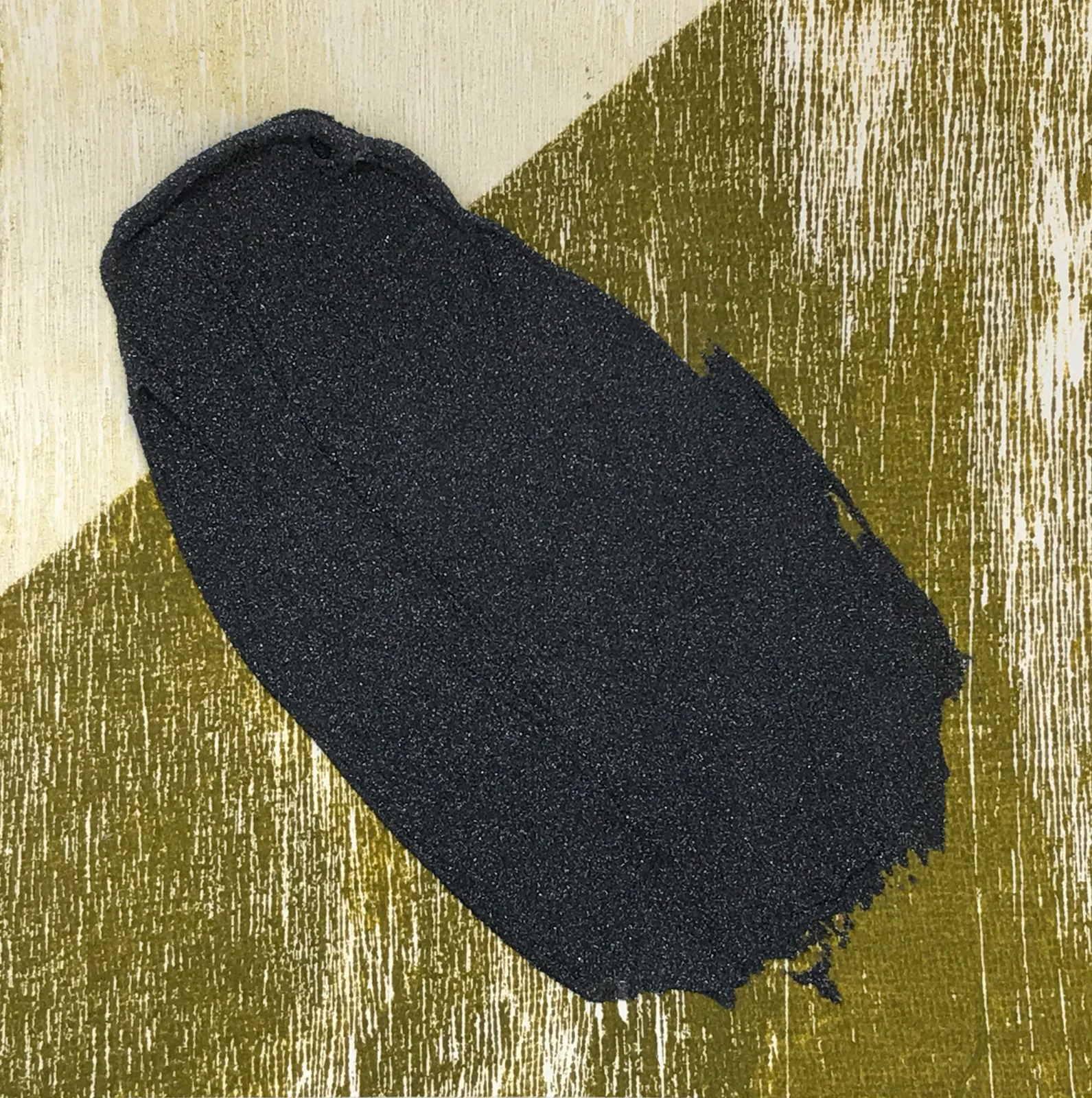 Untitled (II) , 2017 Monotype with mixed media Image & paper size: 5 x 5 inches Series of 5