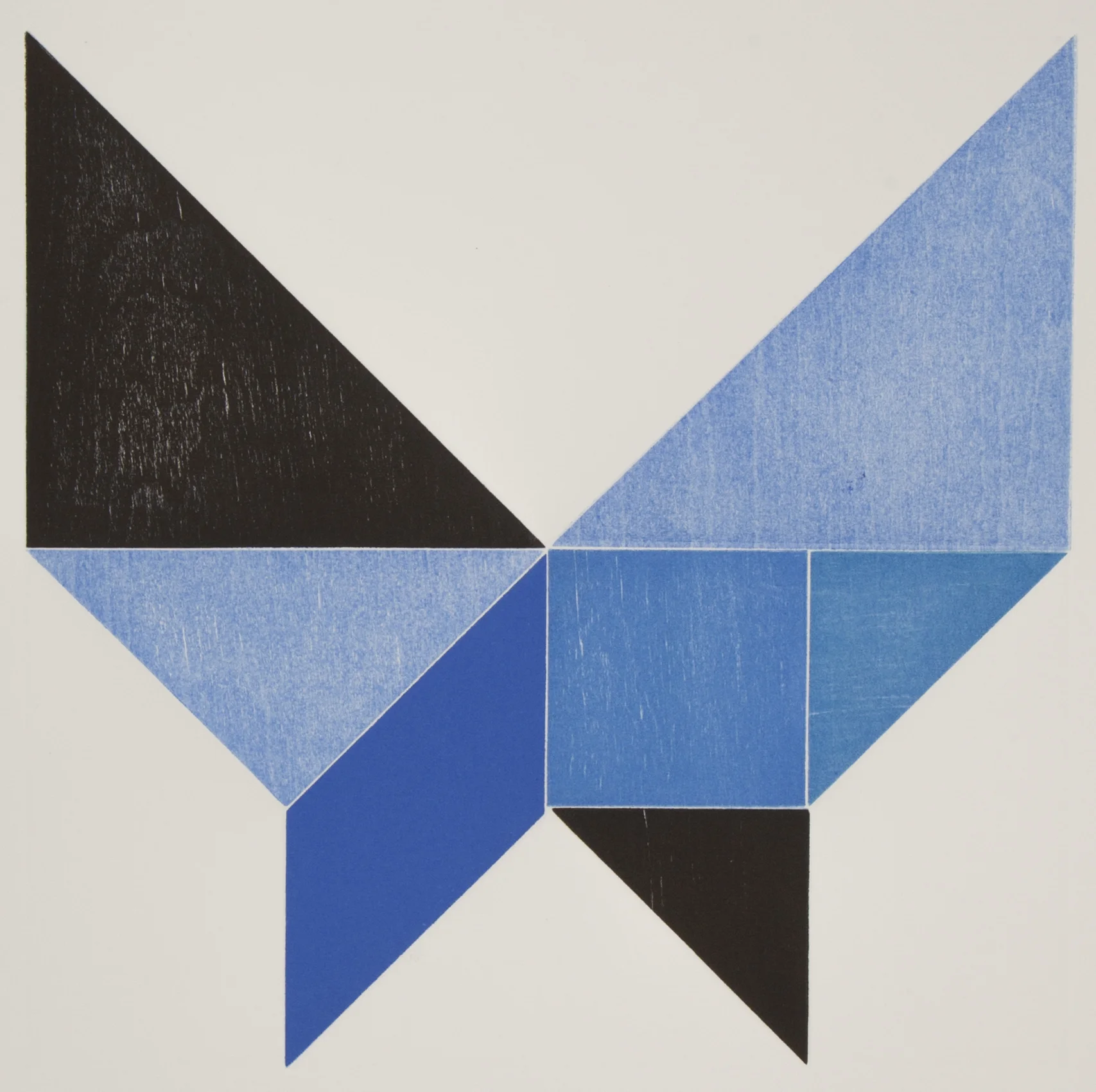 Butterflies X , 2018 Monotype Image size: 11.75 x 12 inches Paper size: 18.5 x 14.875 inches Series of 20