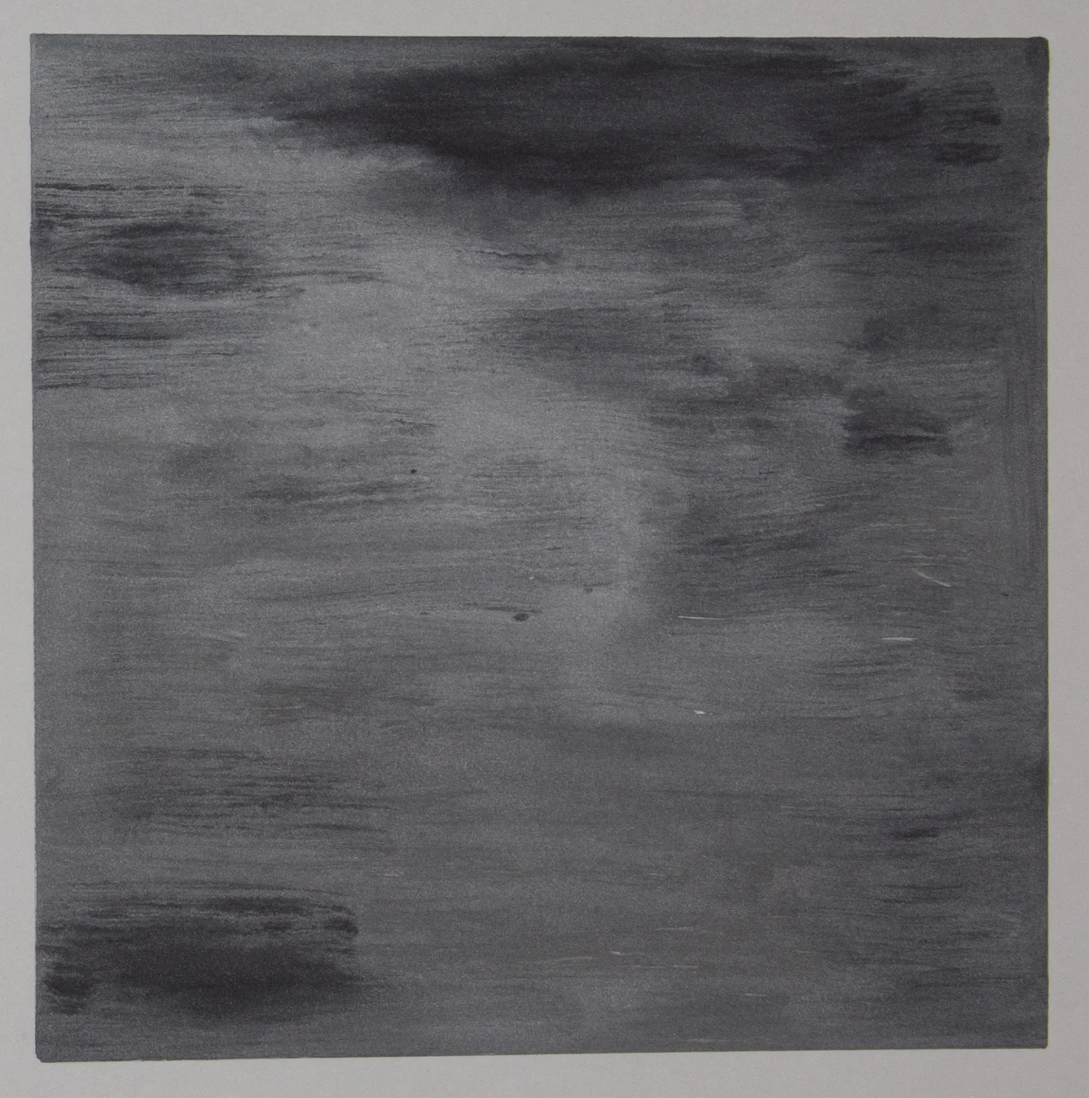 Views from the Shop (Cream) , 2016 Monotype Image size: 7 x 7 inches Book size: 12.25 x 12.25 inches Edition of 10 books with 8 unique monotypes