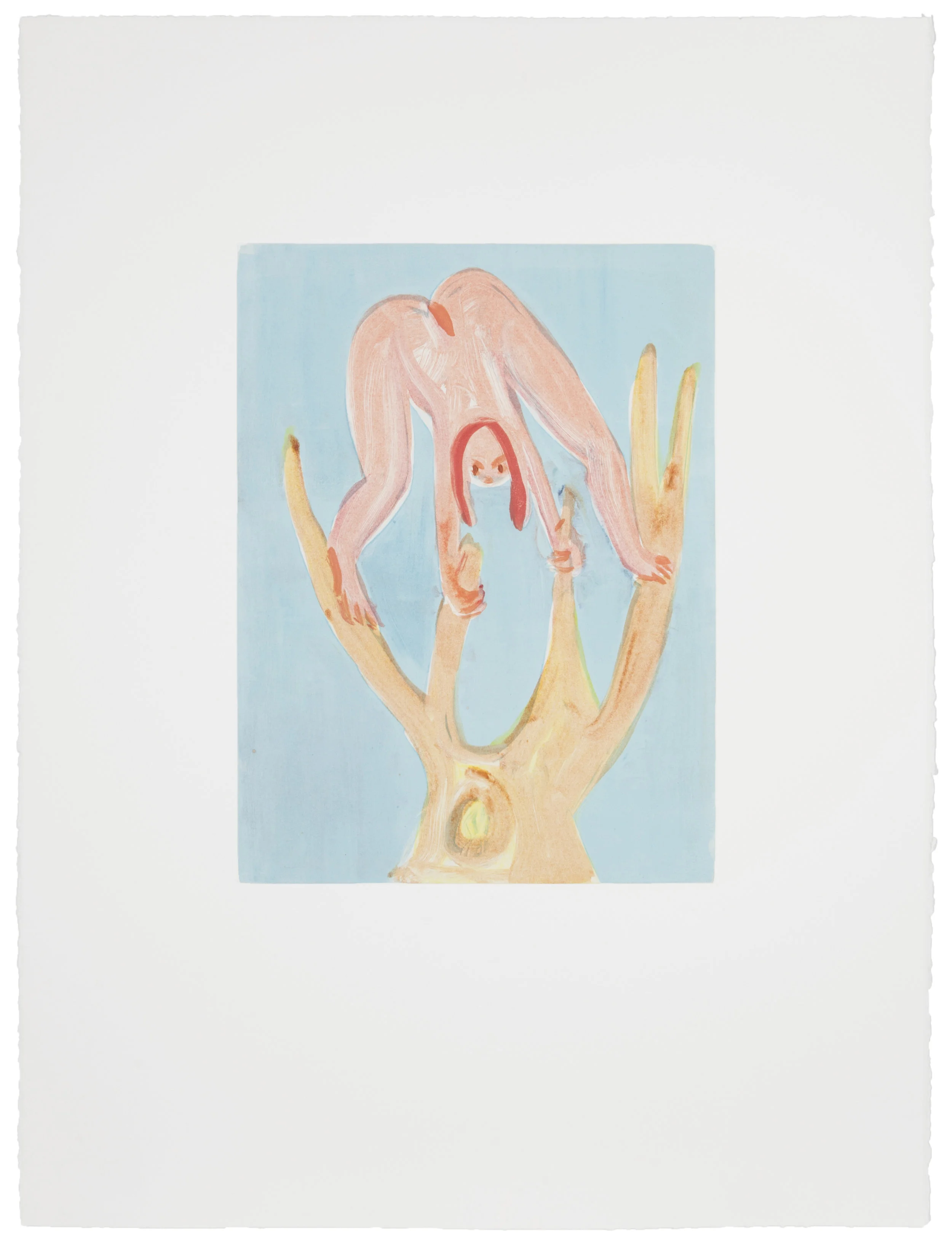 “Wild Thing”, 2018 Monotype Image size: 15.5 x 11.75 inches Paper size: 30 x 22 inches Series of 4
