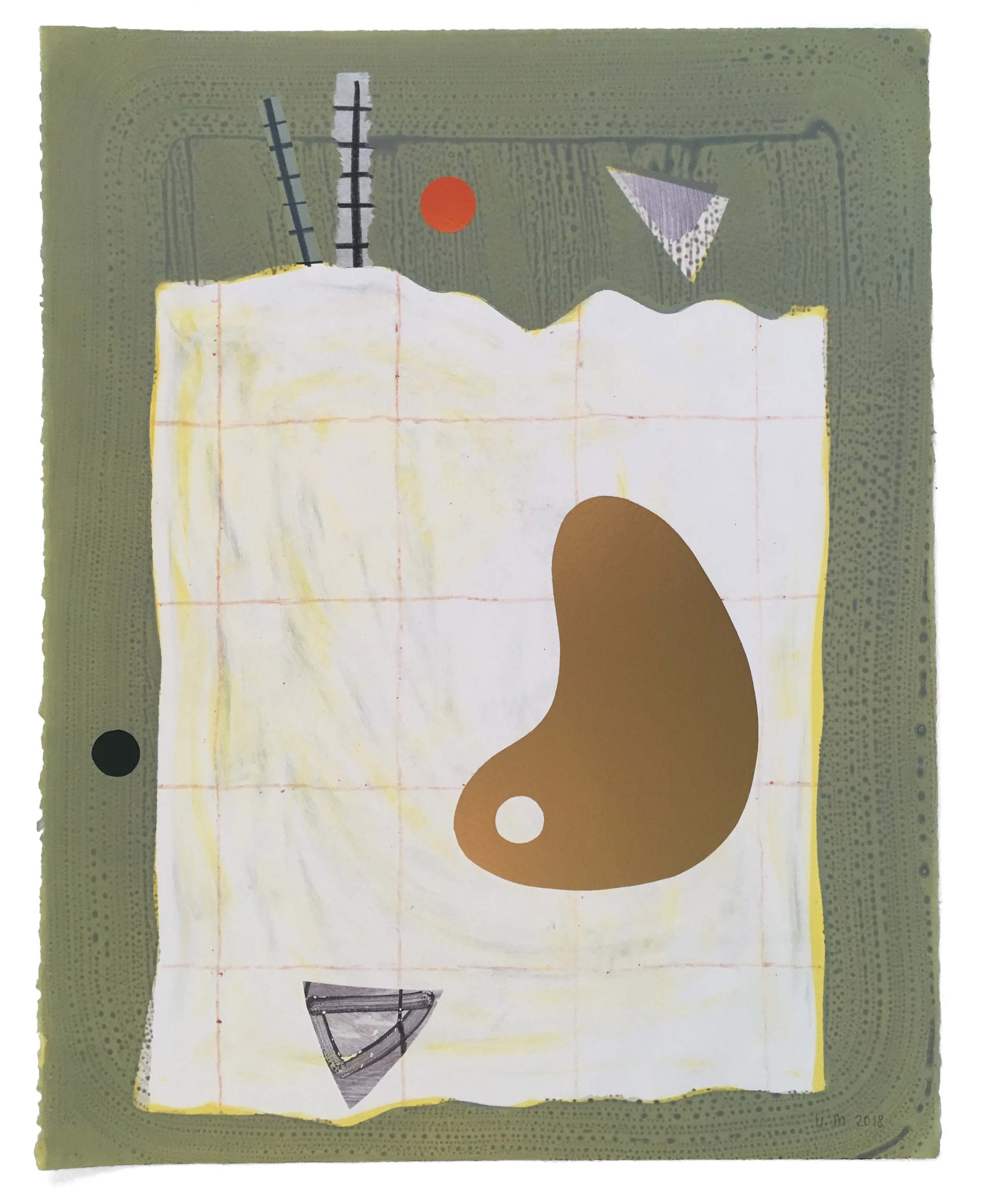 Refresher , 2018 Monotype Image and paper size: 29 x 22 inches Series of 6