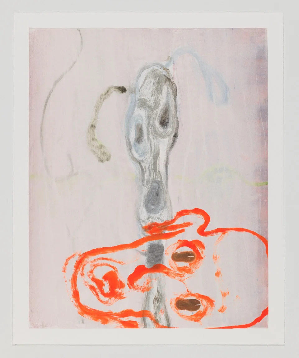 Dog’s Heart , 2018 Monotype Image size: 20 x 16 inches Paper size: 22 x 18 inches