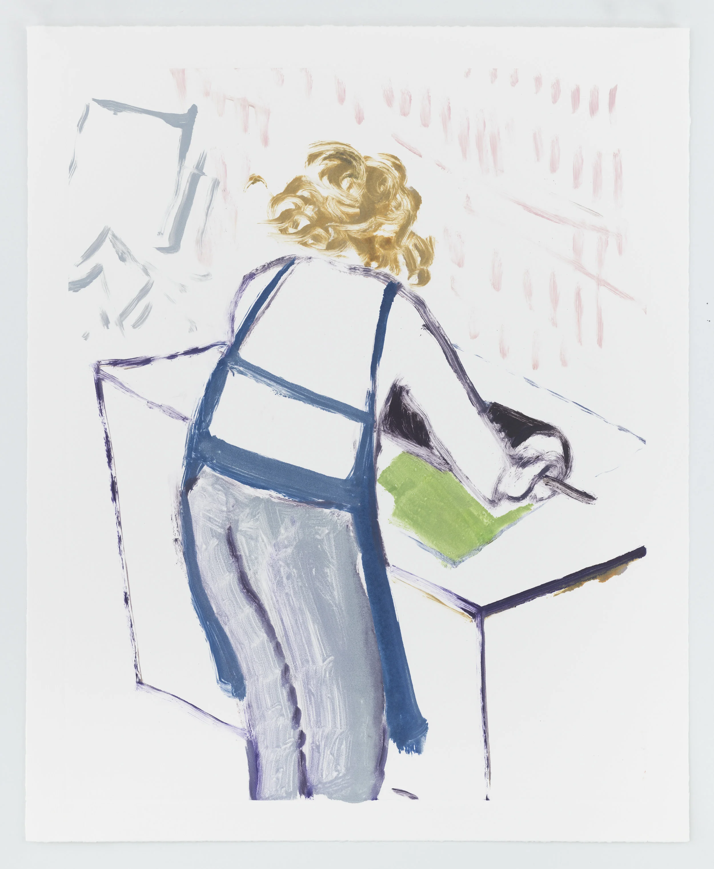      10 Grand Marina,  2019 Monotype Image size: 20 x 16 inches Paper size: 22 x 18 inches  