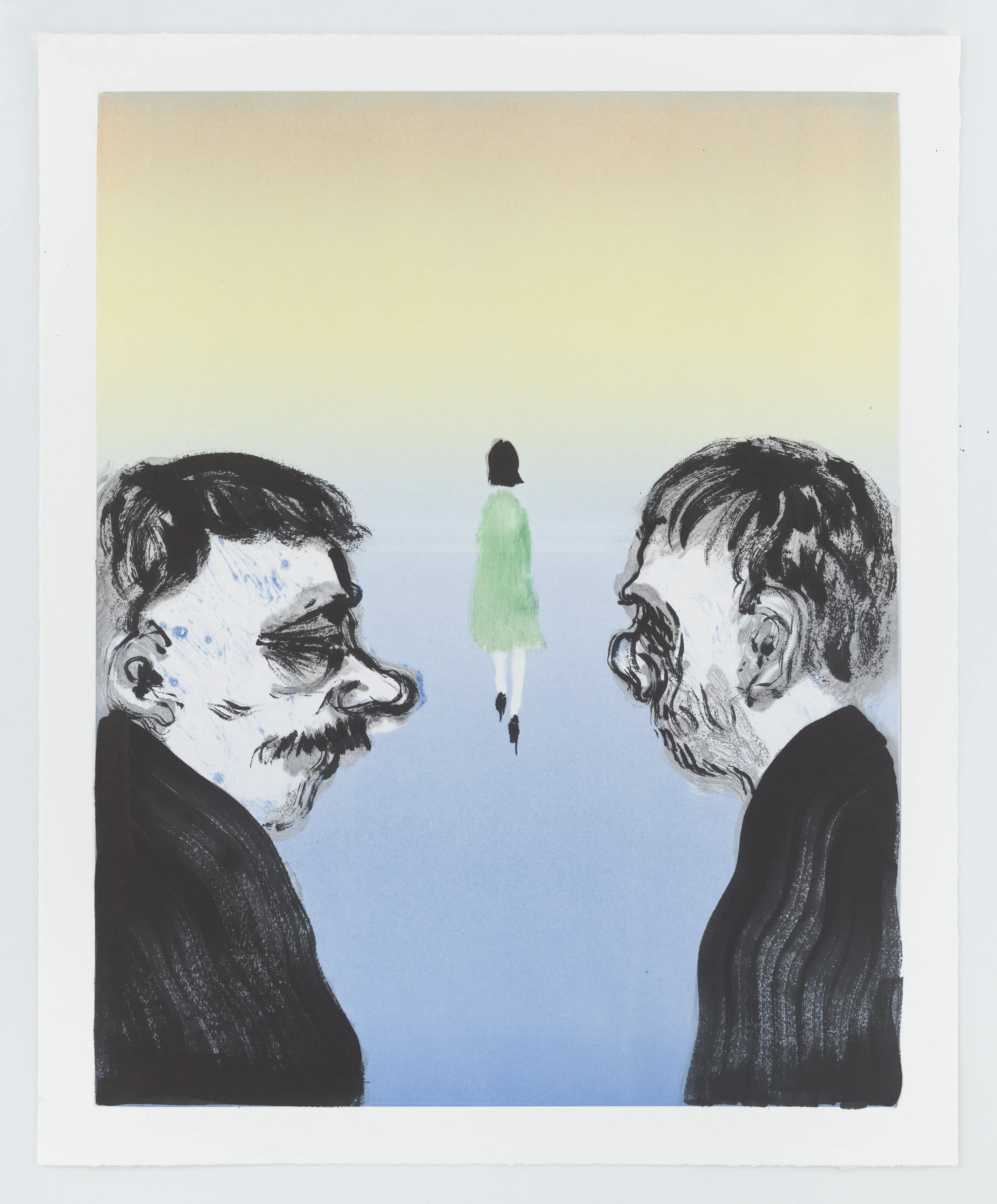 Turn, 2019 Monotype Image size: 20 x 16 inches Paper size: 22 x 18 inches