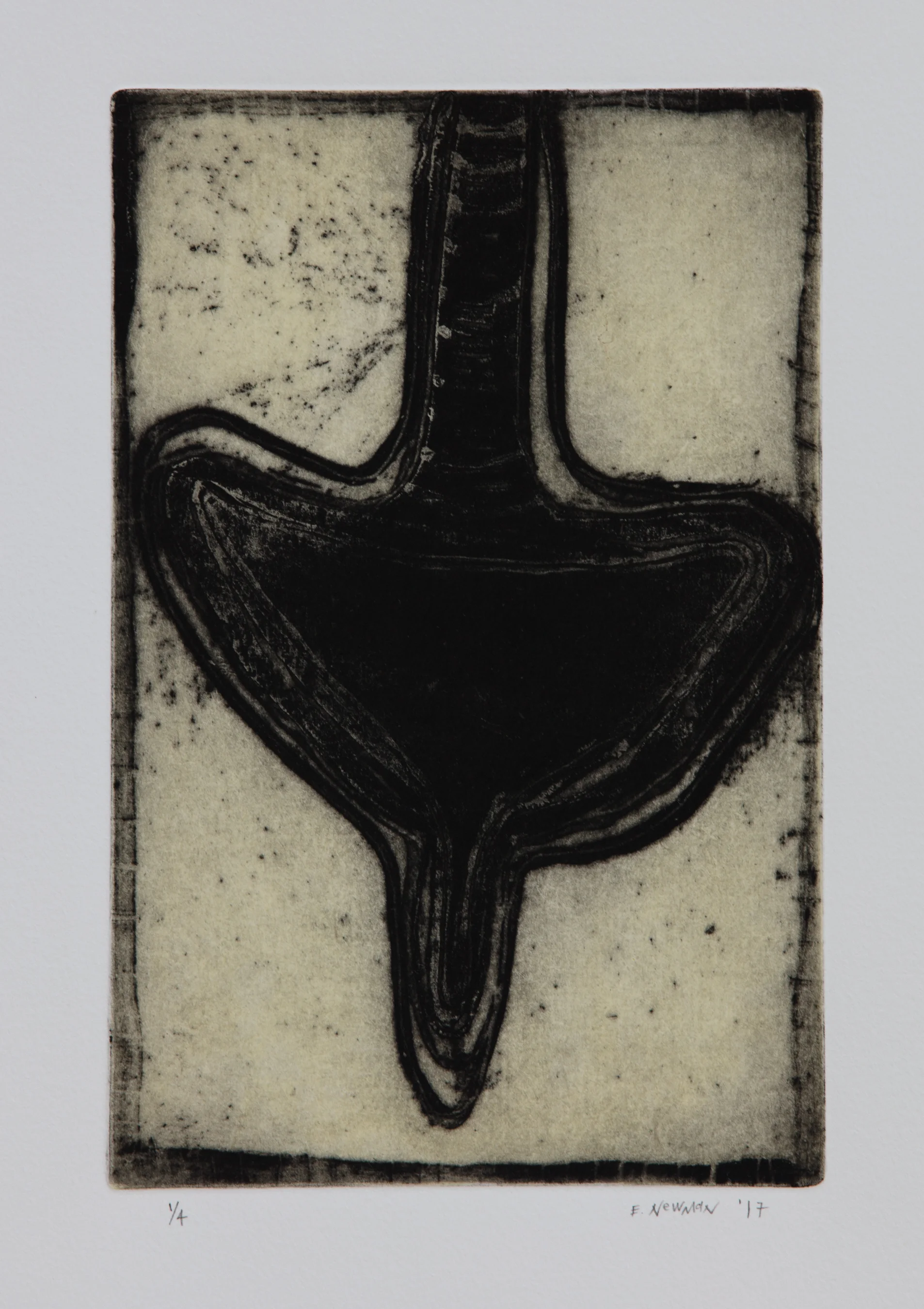   Tap Root V , 2017 Etching Image size: 8.75 x 5.5 inches Paper size: 15 x 11 inches Edition of 4 