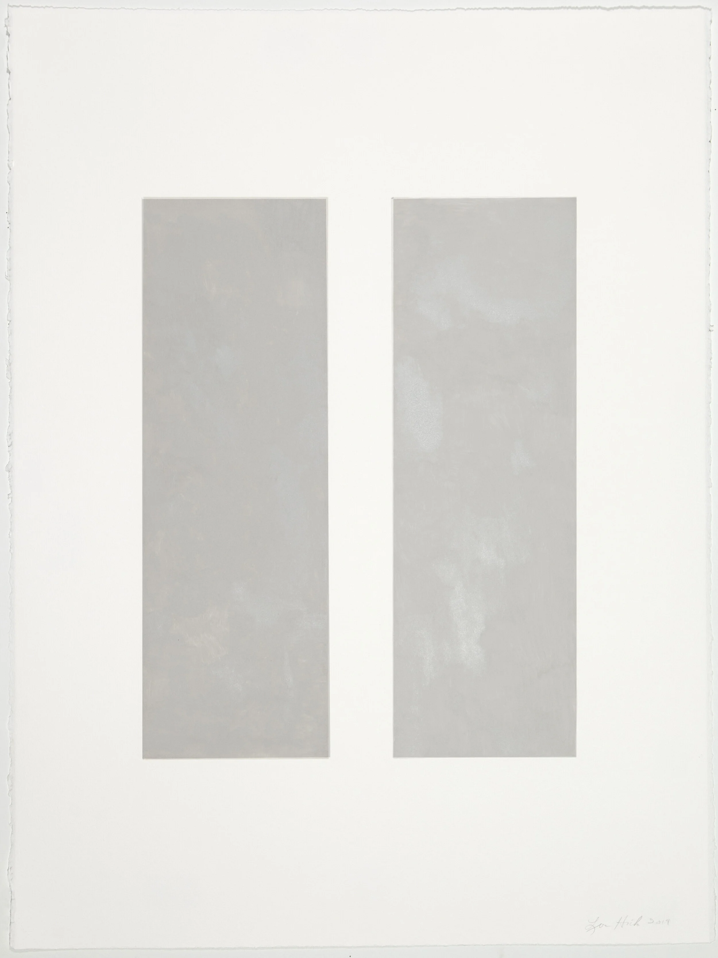Untitled , 2019 Monotype Image and Paper Size: 22 x 30 inches