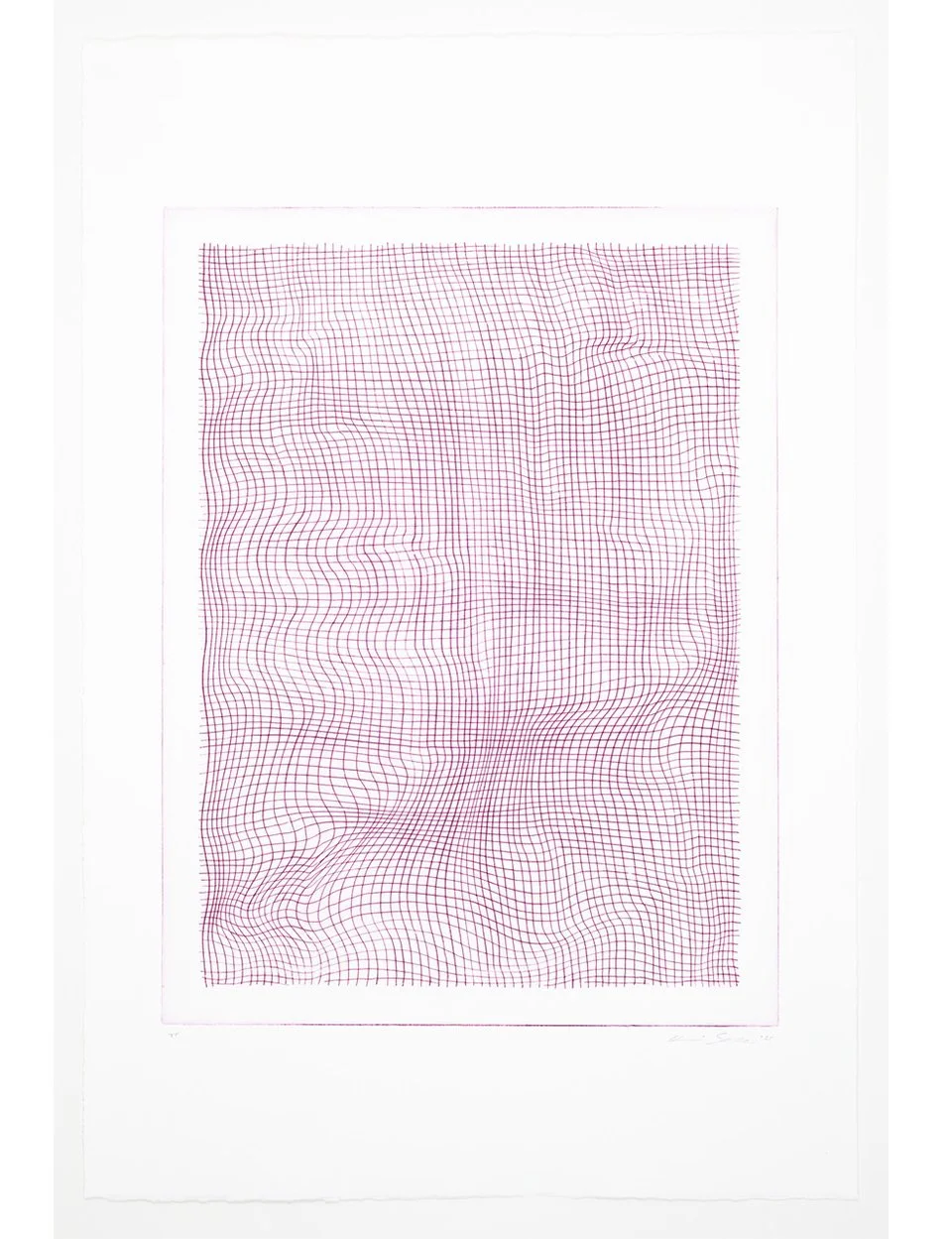   Hatches Harbor , 2025 Plexi plate drypoint on Rives BFK Image size: 15.75 x 12 inches Paper size: 19.375 x 15 inches Edition of 12 