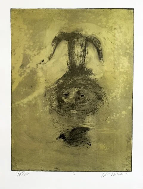 Follow , 2001 Monotype Image size: 19.75 x 15.75 inches Paper size: 26.75 x 20.75 inches