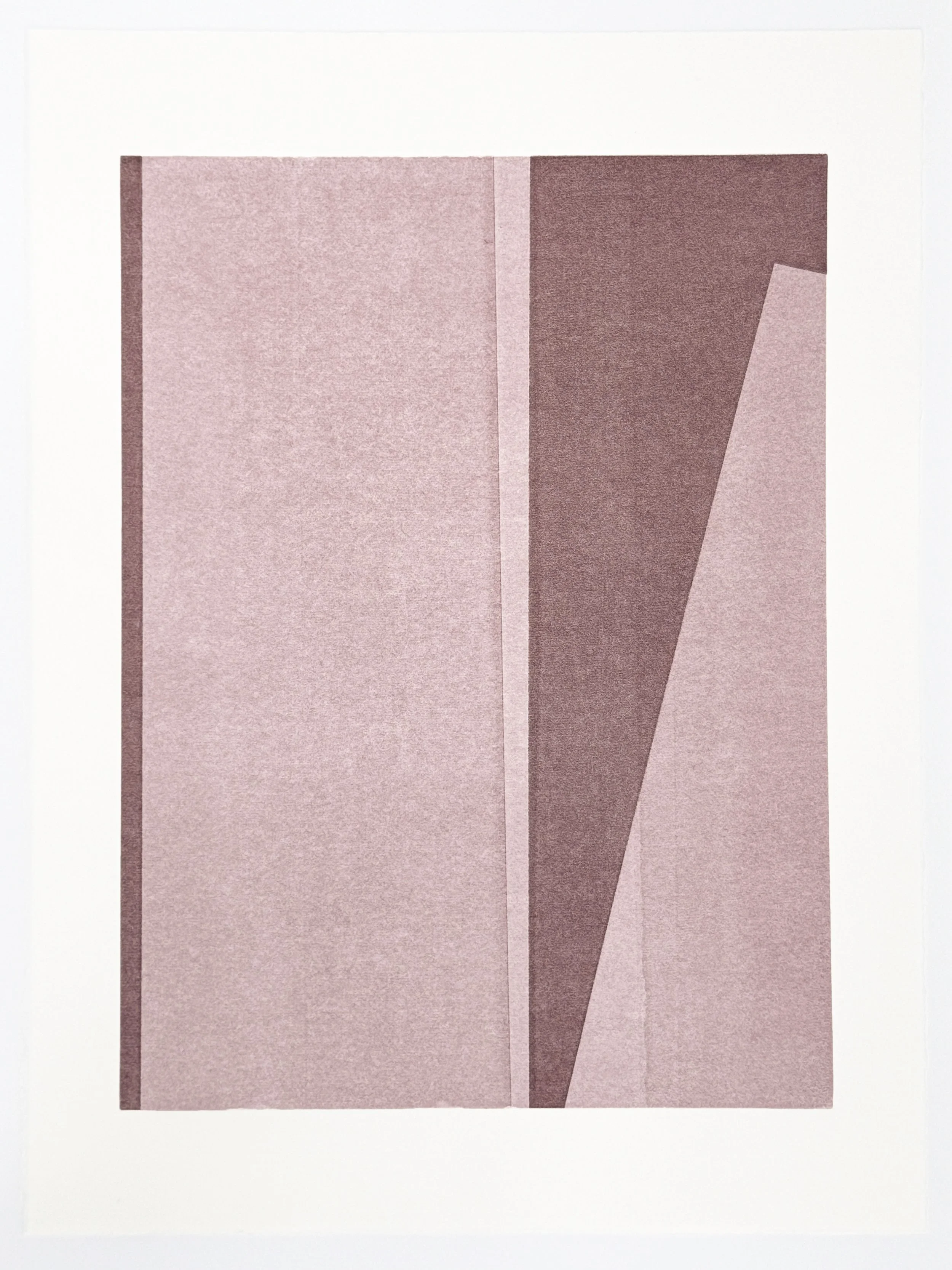   Echo Edge 1 , 2025 Monotype Image Size: 24 x 18 inches Paper Size: 30 x 22 inches Split: 10 Grand Press (1) 