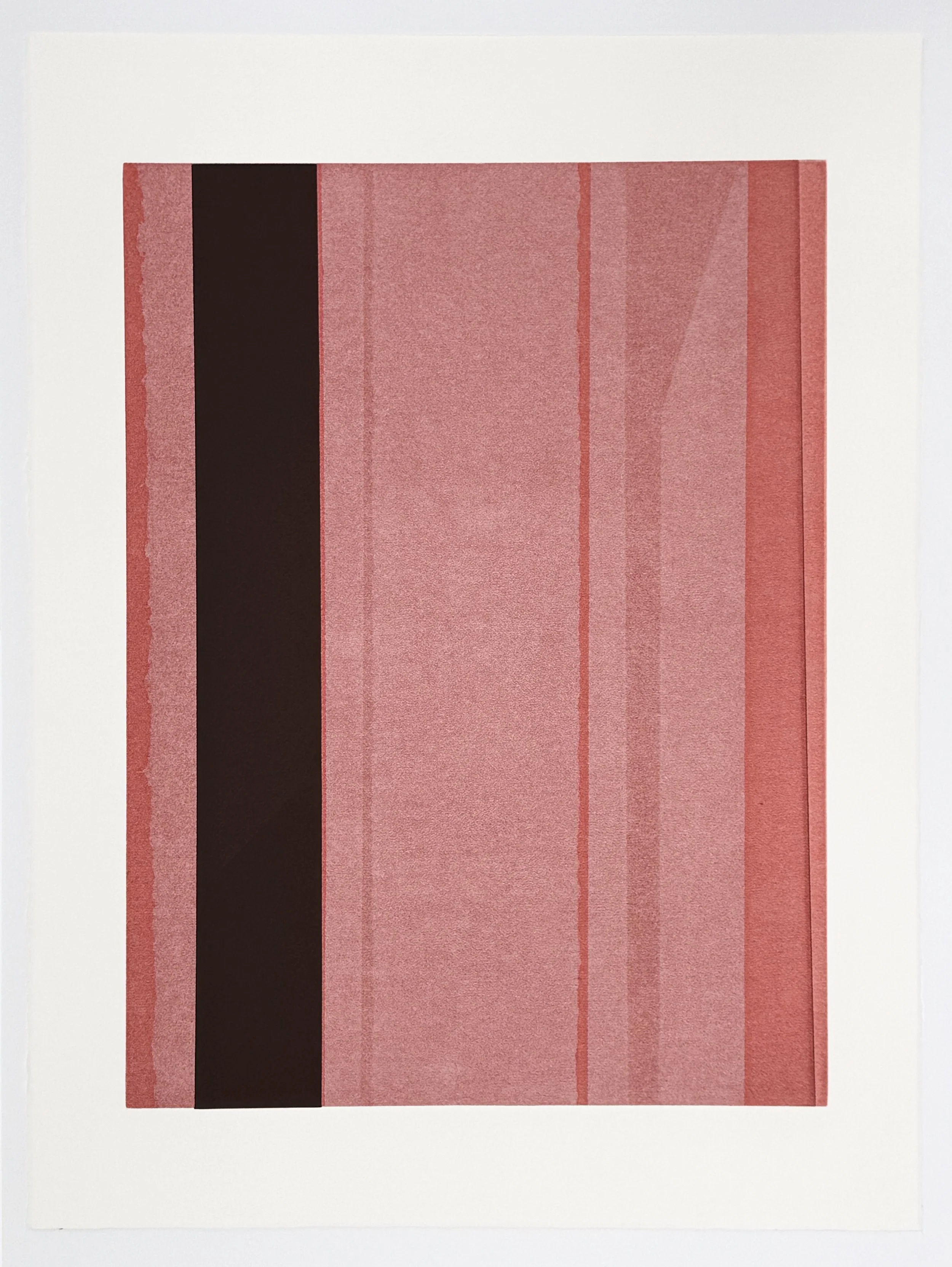   Open String 2 , 2025 Monotype Image Size: 24 x 18 inches Paper Size: 30 x 22 inches Split: 10 Grand Press (4) 