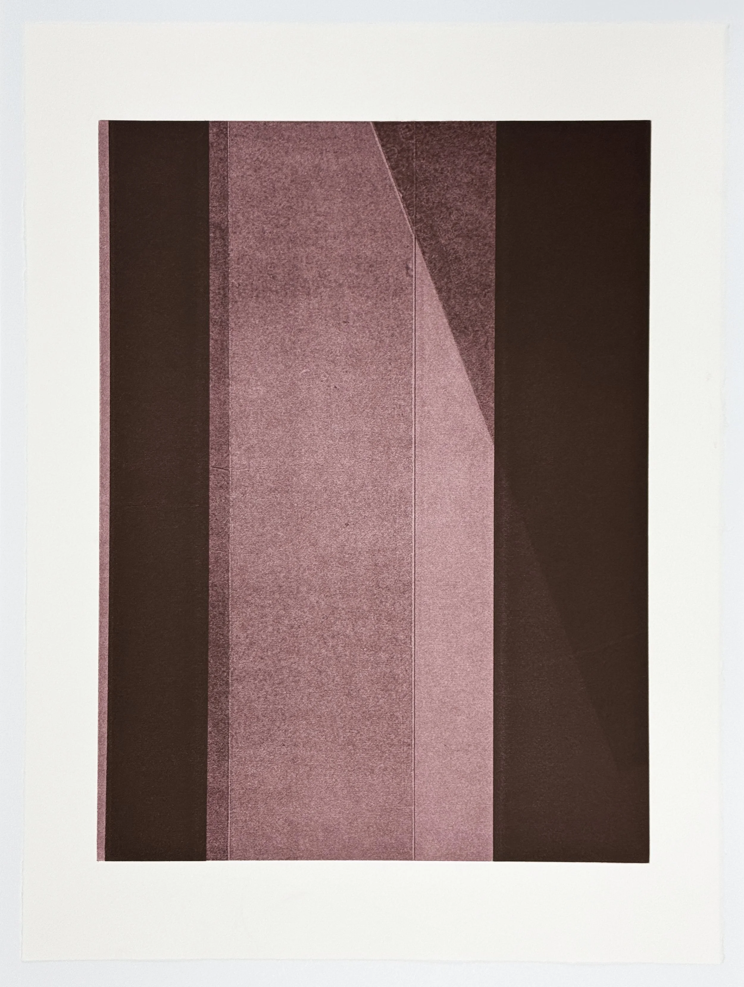   Depth of Echo 4 , 2025 Monotype Image Size: 24 x 18 inches Paper Size: 30 x 22 inches Split: 10 Grand Press (5) 