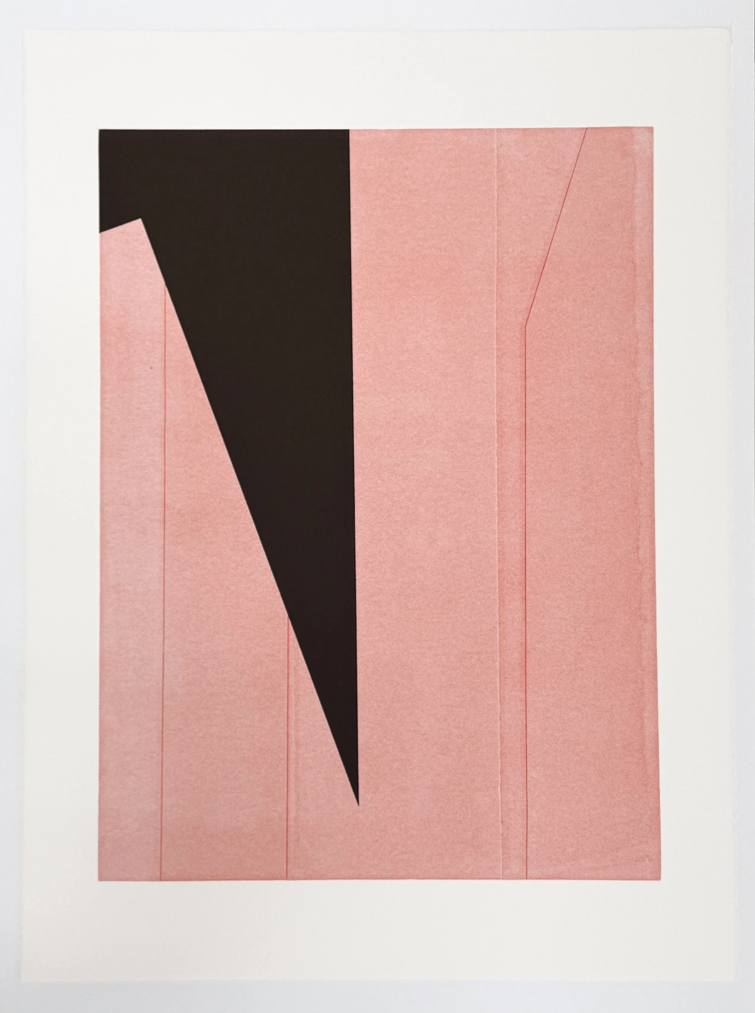   Open Sharps 3 , 2025 Monotype Image Size: 24 x 18 inches Paper Size: 30 x 22 inches Split: JCJ + 10 Grand Press (7) 