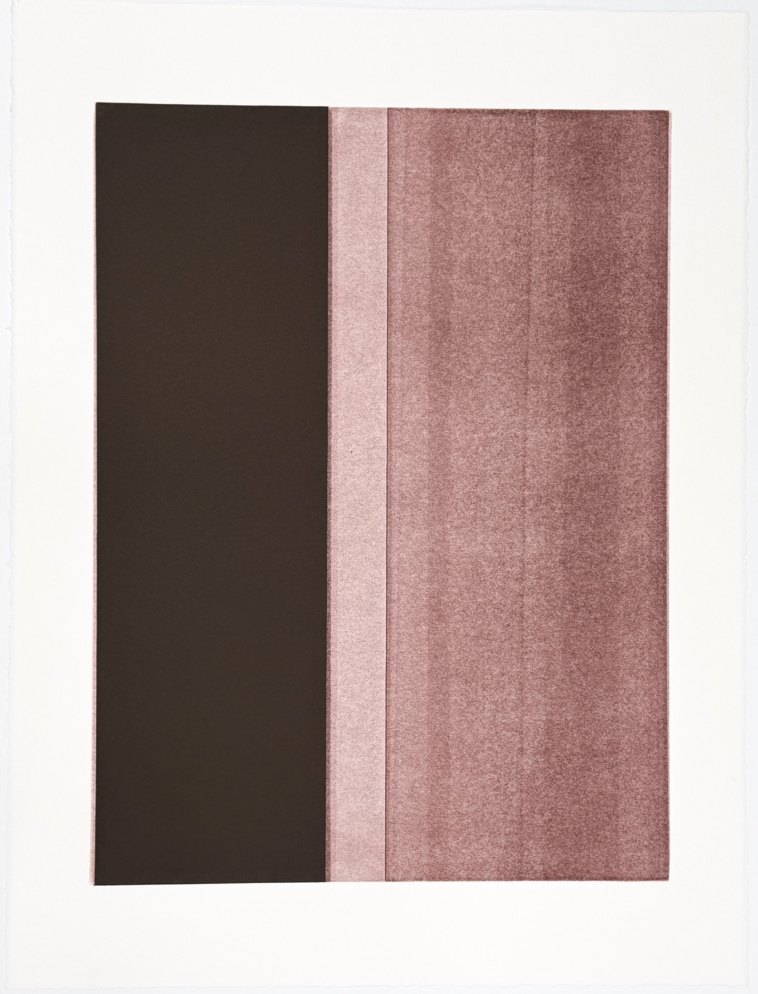   Depth of Echo 6 , 2025 Monotype Image Size: 24 x 18 inches Paper Size: 30 x 22 inches Split: 10 Grand Press (8) 