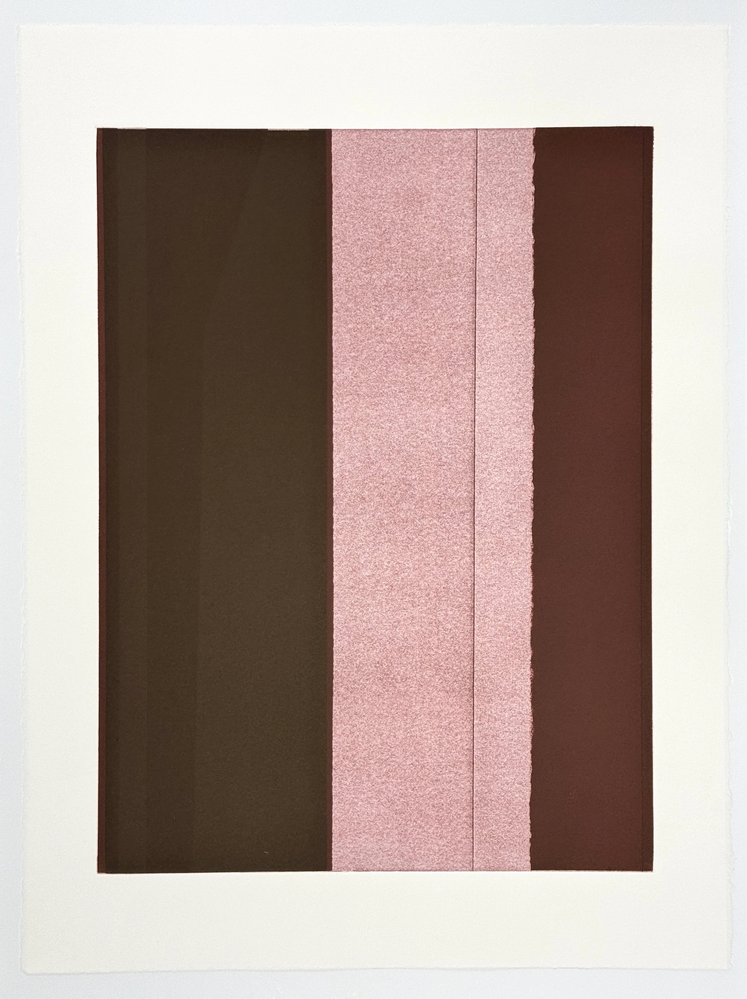   Depth of Echo 7 , 2025 Monotype Image Size: 24 x 18 inches Paper Size: 30 x 22 inches Split: 10 Grand Press (9) 