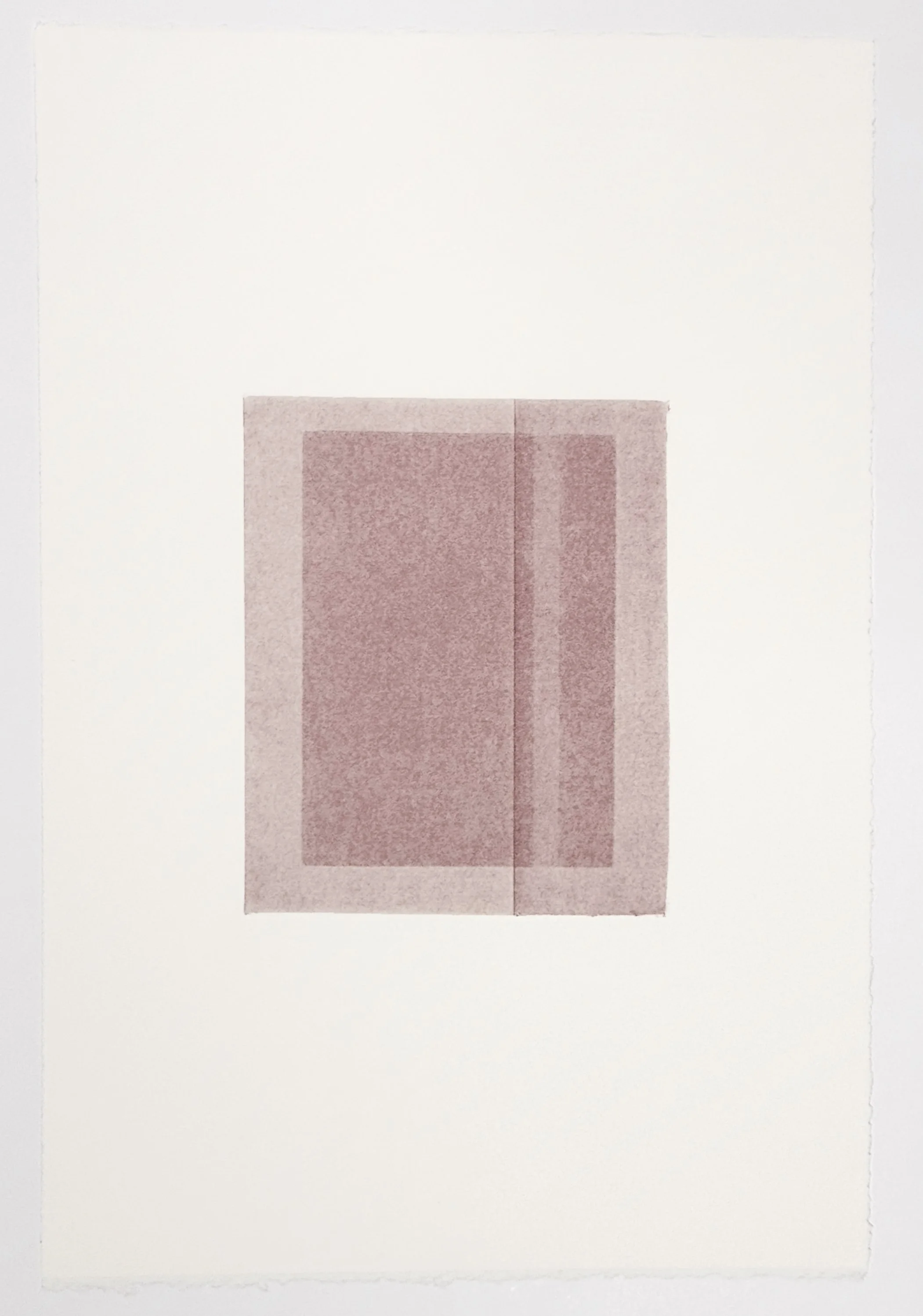   Untitled 1 , 2025 Monotype Image Size: 24 x 18 inches Paper Size: 30 x 22 inches Split: 10 Grand Press (1) 