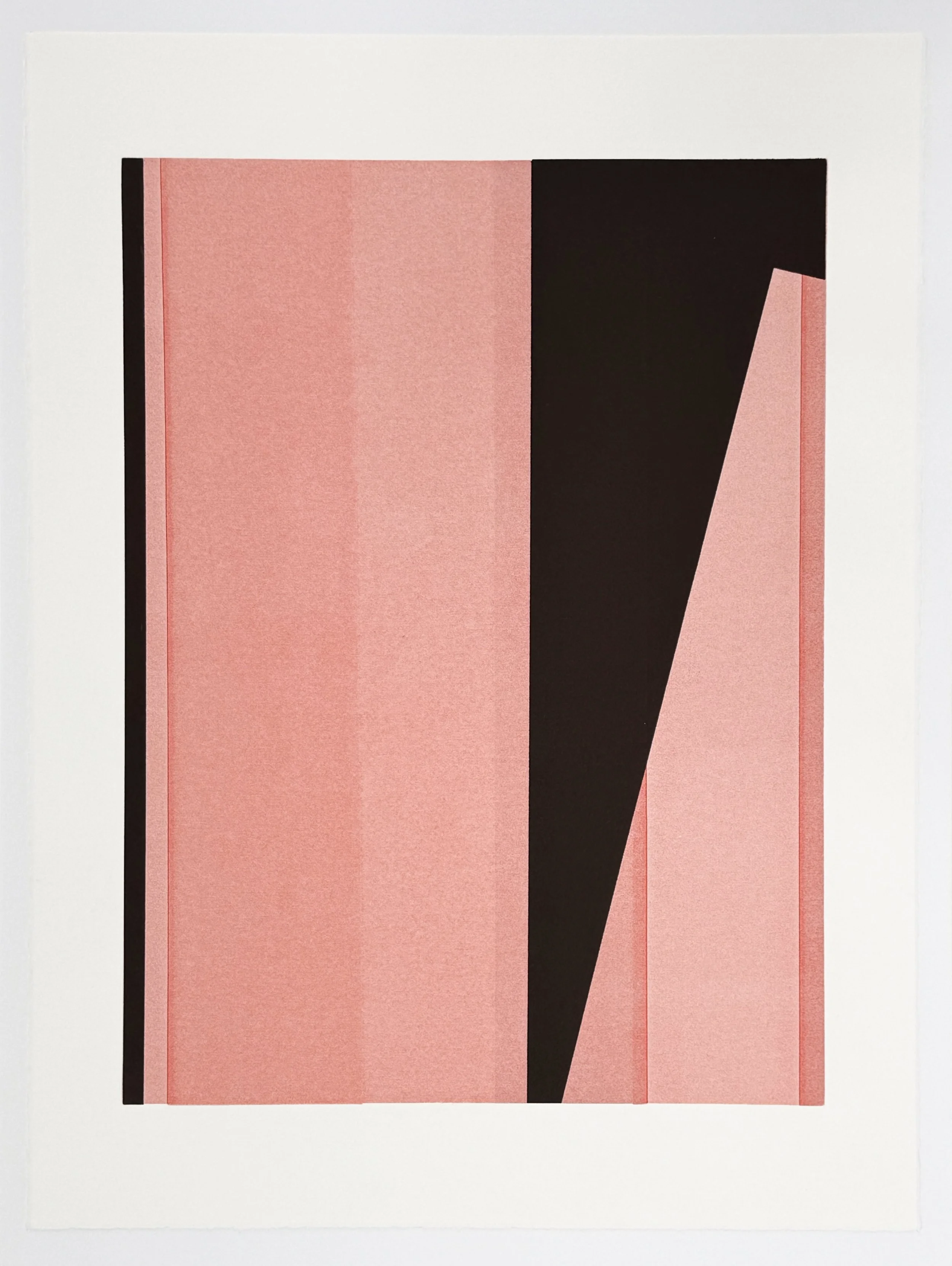   Open Sharps 1 , 2025 Monotype Image Size: 24 x 18 inches Paper Size: 30 x 22 inches Split: JCJ + 10 Grand Press (6) 