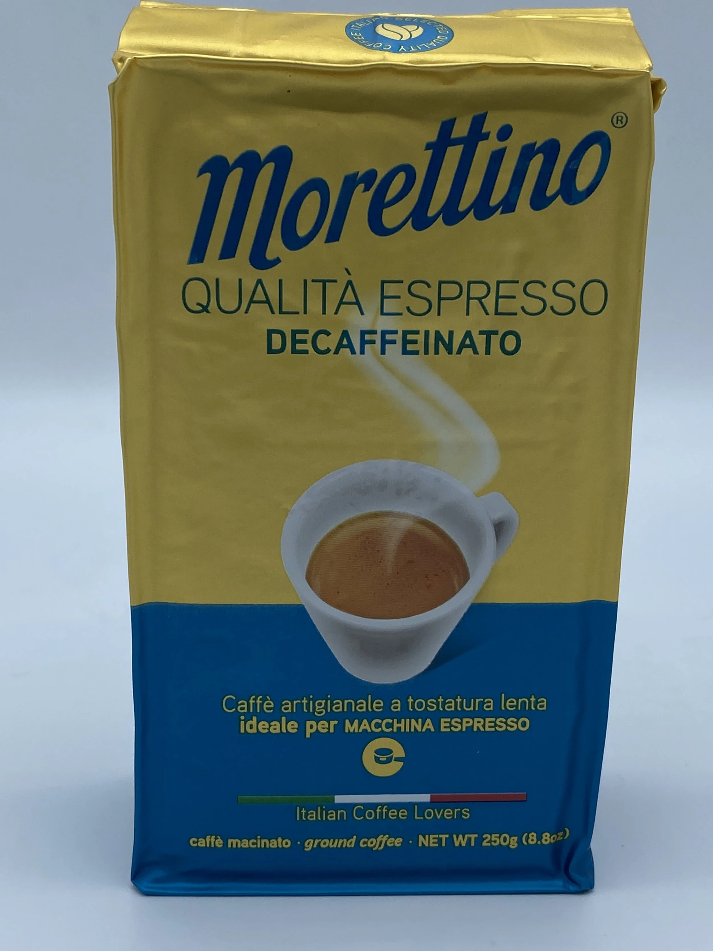 Morettino Decaffeinated Espresso Grind / $11 ($1.25/oz)