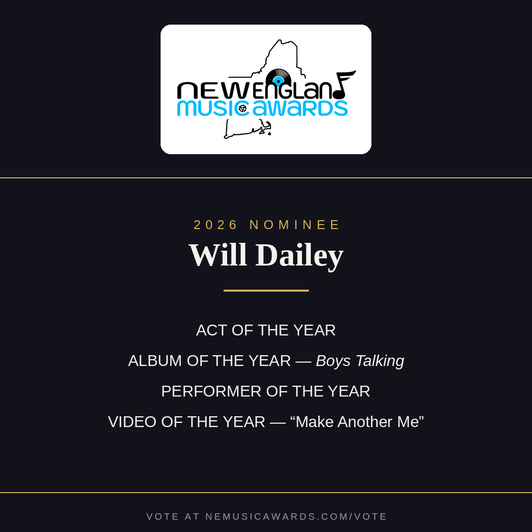 4 New England Music Award Nominations