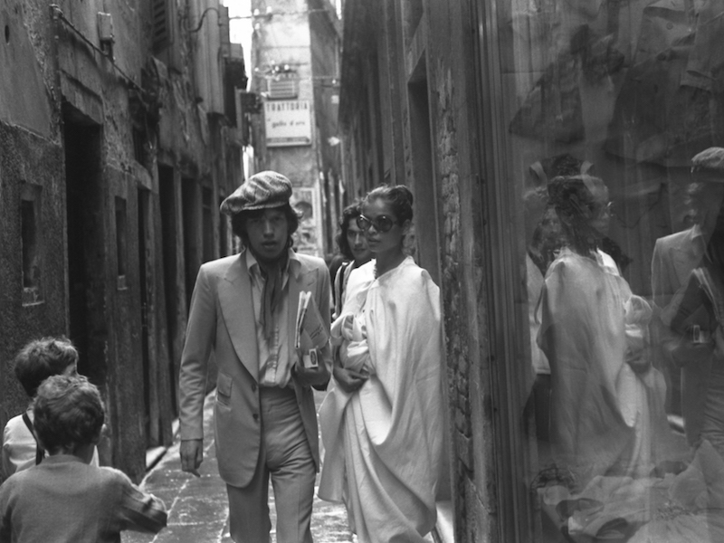 Mick and Bianca Venice 1971 .jpg