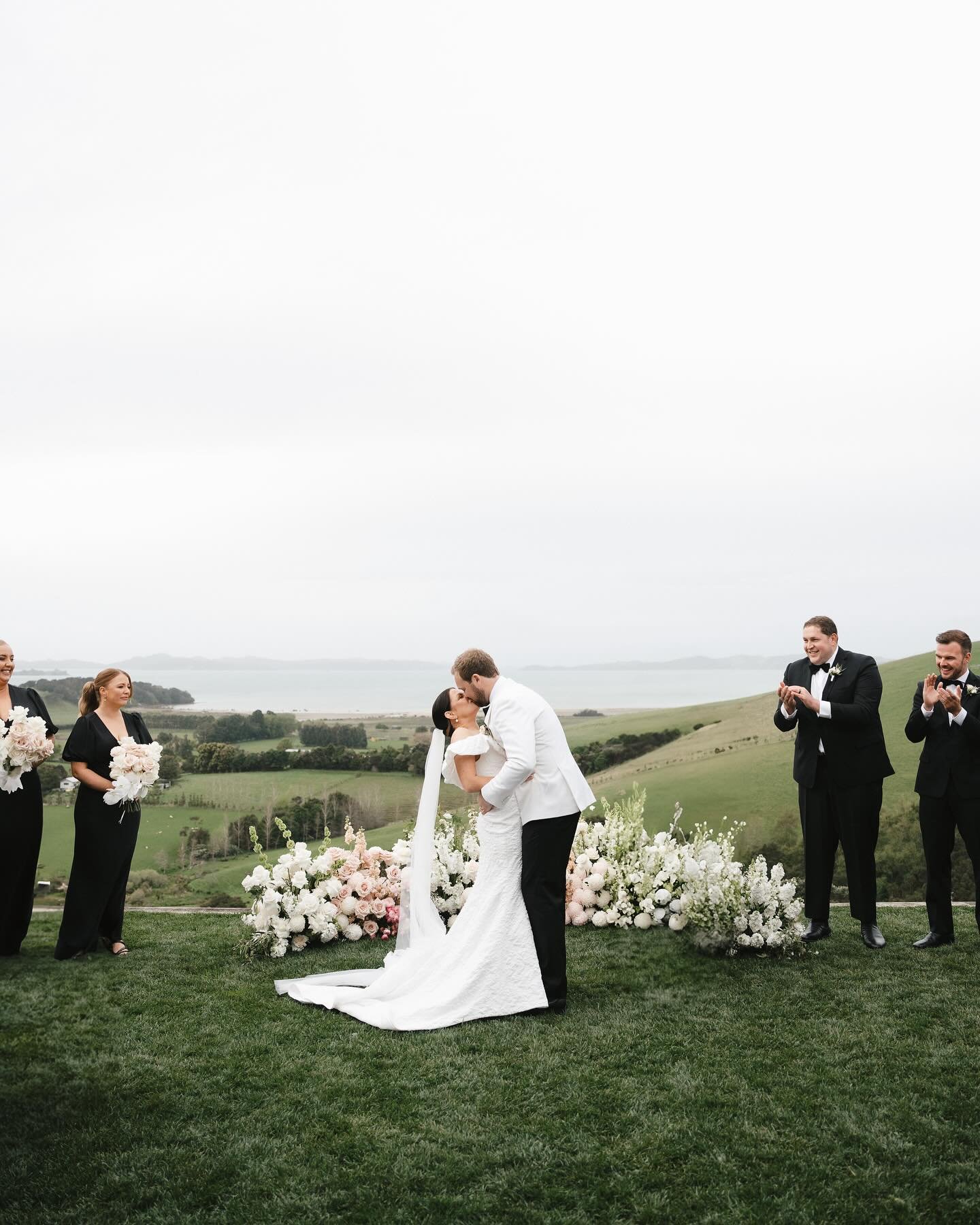 A few sneak peaks from Zac &amp; Ashleigh&rsquo;s on Saturday . First wedding of the summer at the stunning Kauri Bay Boomrock and we couldn&rsquo;t be more excited to kick off the season // 

Venue @kauribayboomrock 
Dress @heracouture 
Shoes @chaos