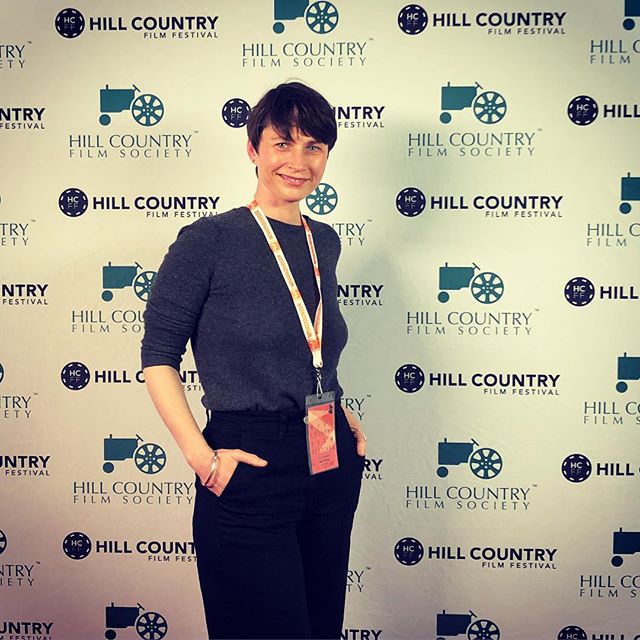 We took a break from insta, here’s a #latergram from our fabulous time at #HCFF Hill Country Film Festival. She was too busy to take good pics I guess. Xoxo #oldhabitsmovie