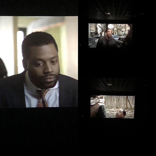 Deep in thought @roycedavoyce—Will he or won’t he capture the FEVAH with #Russell Hornsby always on his trail...The audience went wild for these guys! #fevah #myboysrock #Russell Hornsby #LaRoyceHawkins #Randalldottin