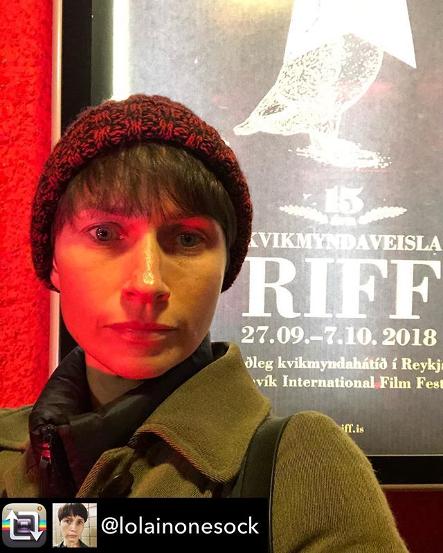 Old Habits is honored to be screening at #riff2018! @lolainonesock is there for the auspicious @reykjavikfilmfestival talent lab so pat her on the back folks.