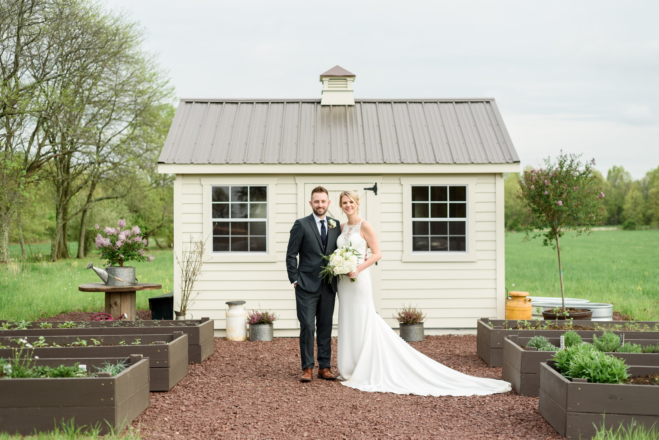 Chris and Taylor's Wedding at The Farm Bakery and Events