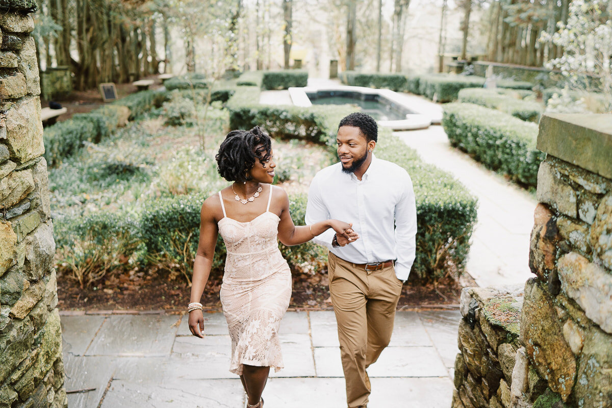 Ridley Creek State Park just outside of Philadelphia was the perfect spot for Dominique and Devon’s engagement session by photographer Anthony Page