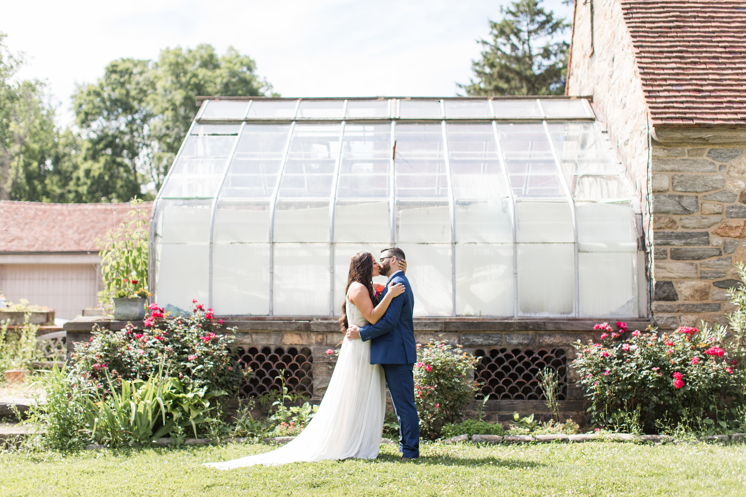 Kelly Pullman photograph photographed this summery whimsical wedding featuring the June Fete Fairgrounds and a reception at Yard’s Brewery in Philadelphia.