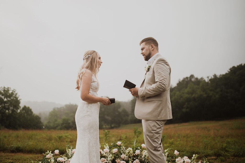 Lindsey and Tyler’s Green Lane Park Elopement