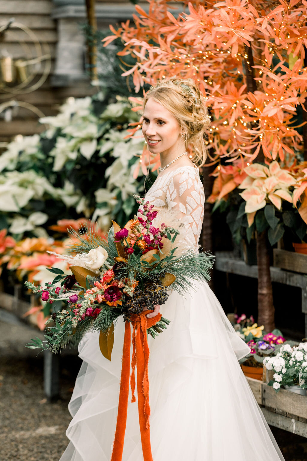 A dream team of Pennsylvania vendors all working with wedding planner, Exhale Events, the couple executed an elegant meets rustic wedding day, filled with moody florals and jewel tones. Pittsburgh Wedding venue, Rustic Acres  Farm provided a gorgeou…