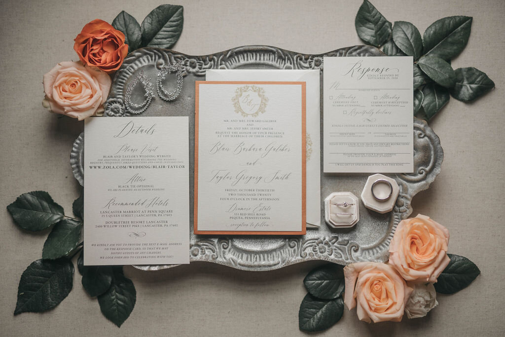  Blair and Taylor's Cinnamon and Burnt Orange Themed Wedding At Drumore Estate (Copy)