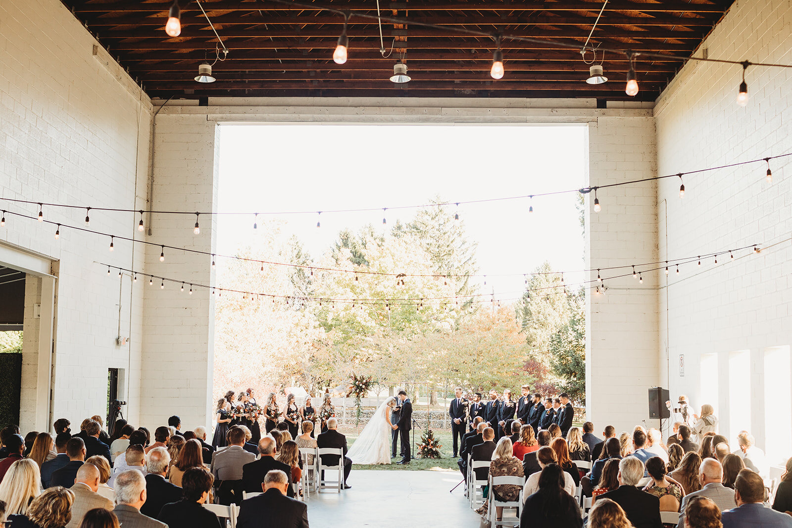When their original venue closed due to covid, Rachel and Adam lucked out with Pittsburgh venue, Riverfront Weddings when they had an opening available on their wedding date. Photographed by Ryan Zarichnak and planned by Madeline Kelly Events.