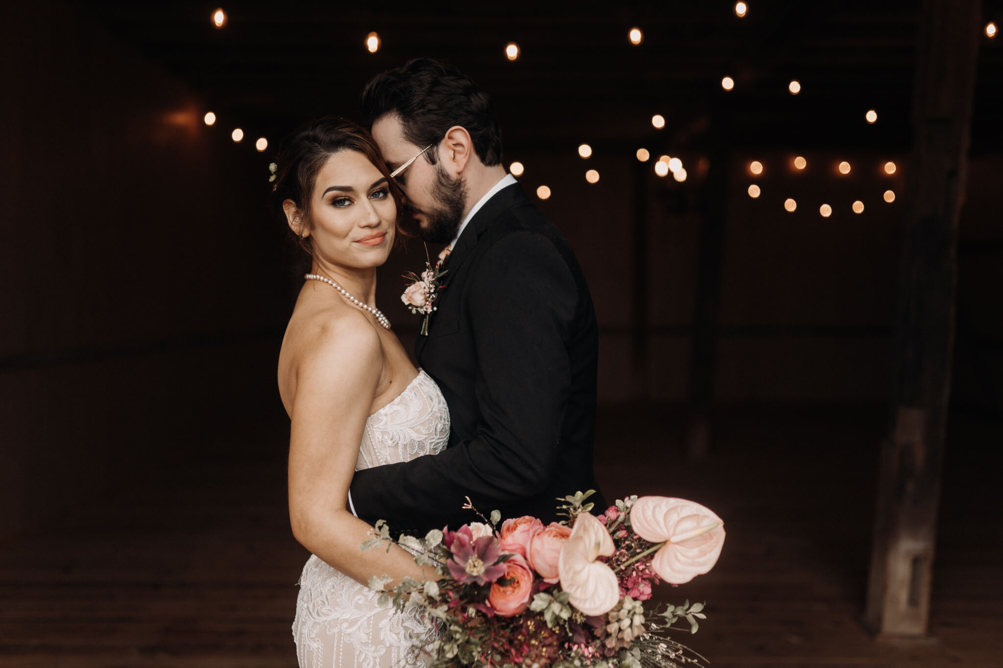 Blush and Moody Styled Shoot at Melhorn Manor in Mount Joy, PA