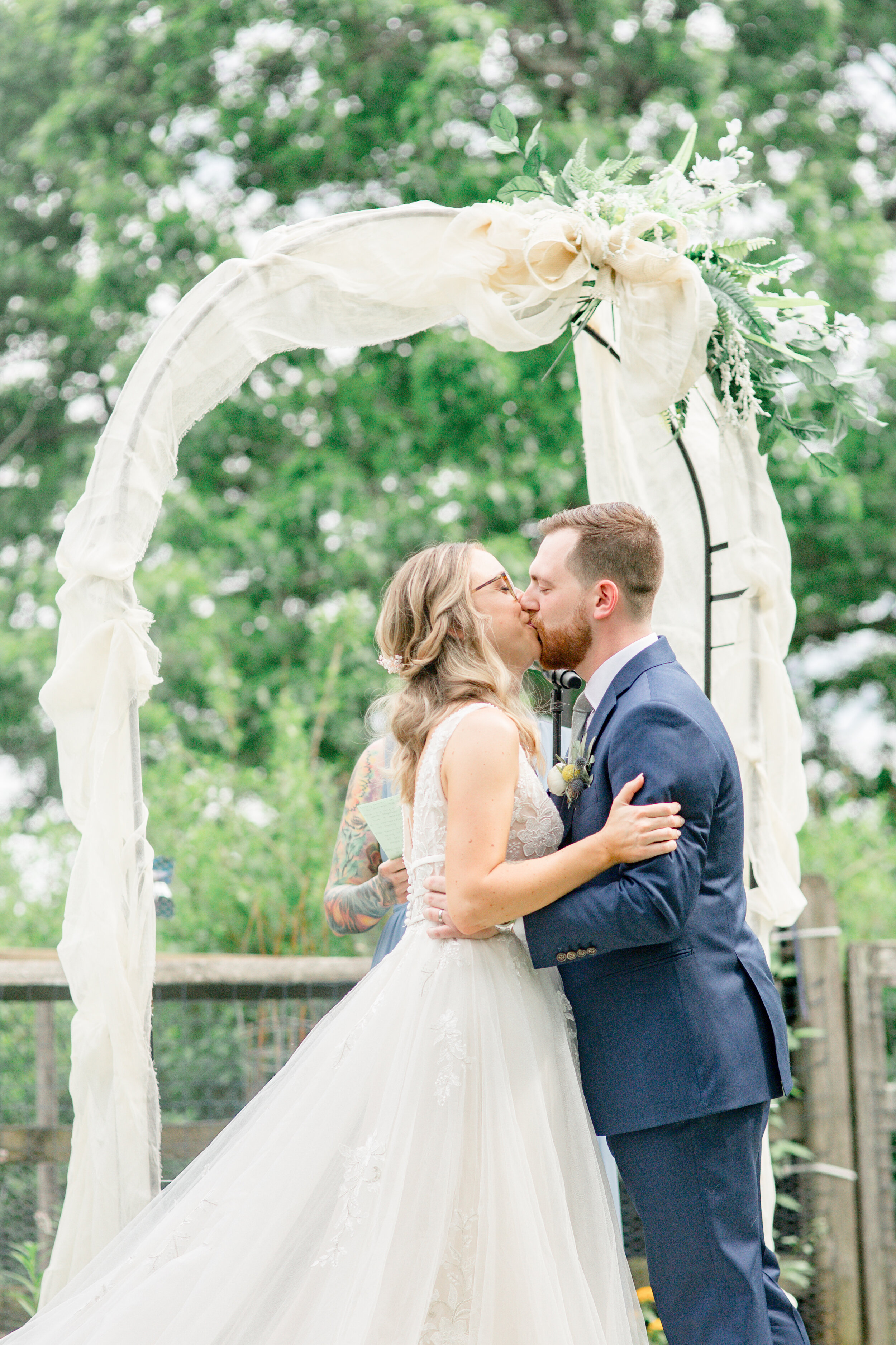 From Middle School To Marriage - A Charming Bucks County Backyard Wedding 