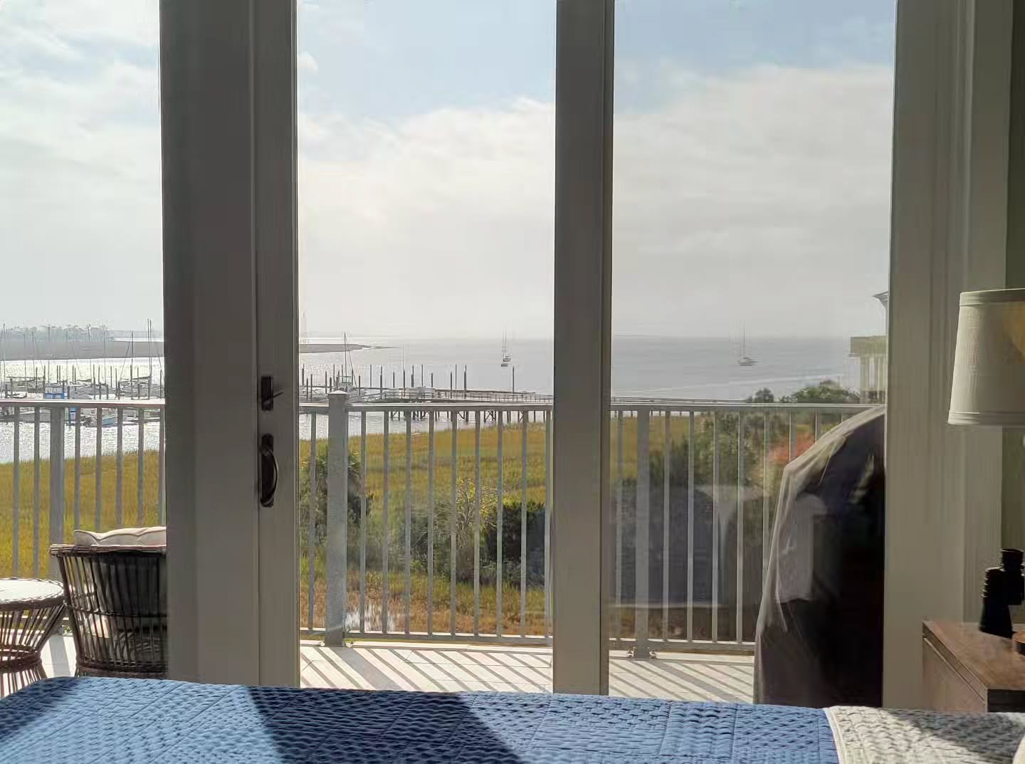 Imagine walking up to this view! ... From my coastal GA condo project 🐚⛵🌴