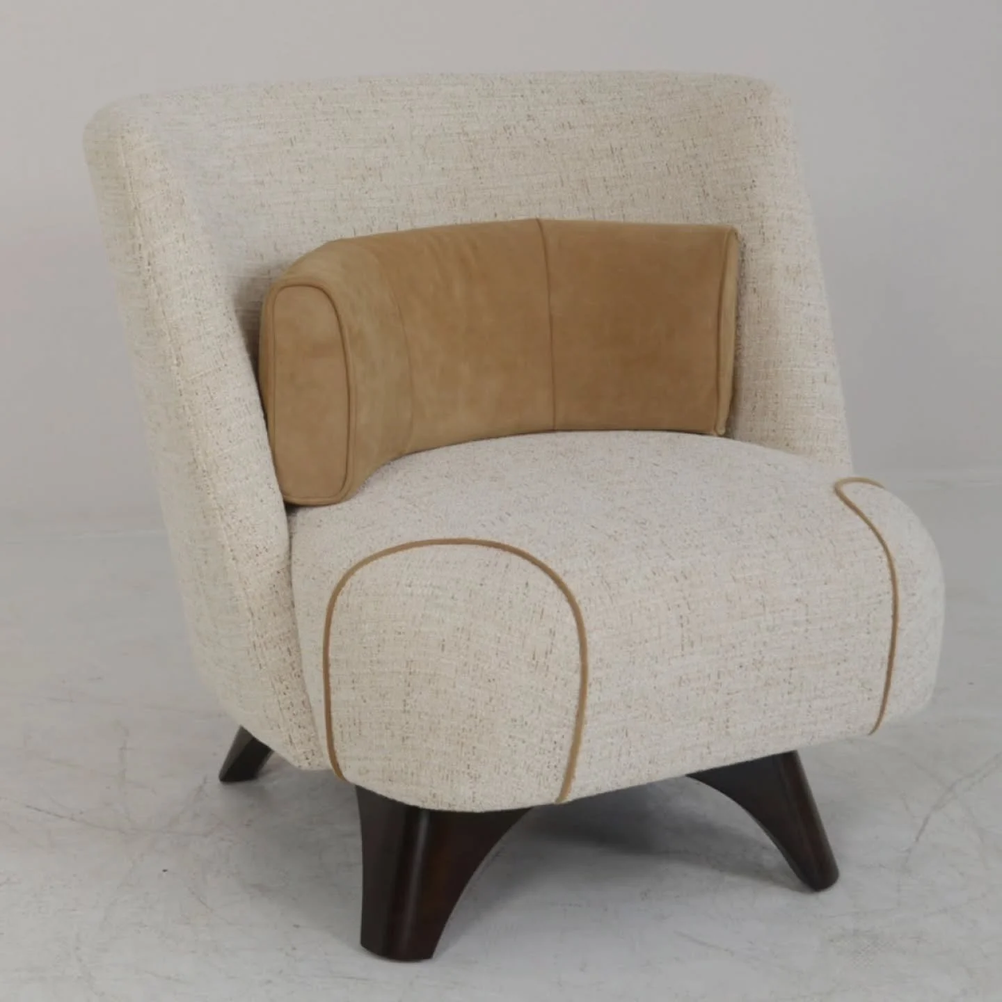 My client's set of fabulous custom chairs is finished and ready to install! 🤍🤍🤍

Swipe to see part of the process - a floor sample chair with our fabric choices laying on the back of it.

@lorinmarsh lounge chairs from @materials_for_designers sho