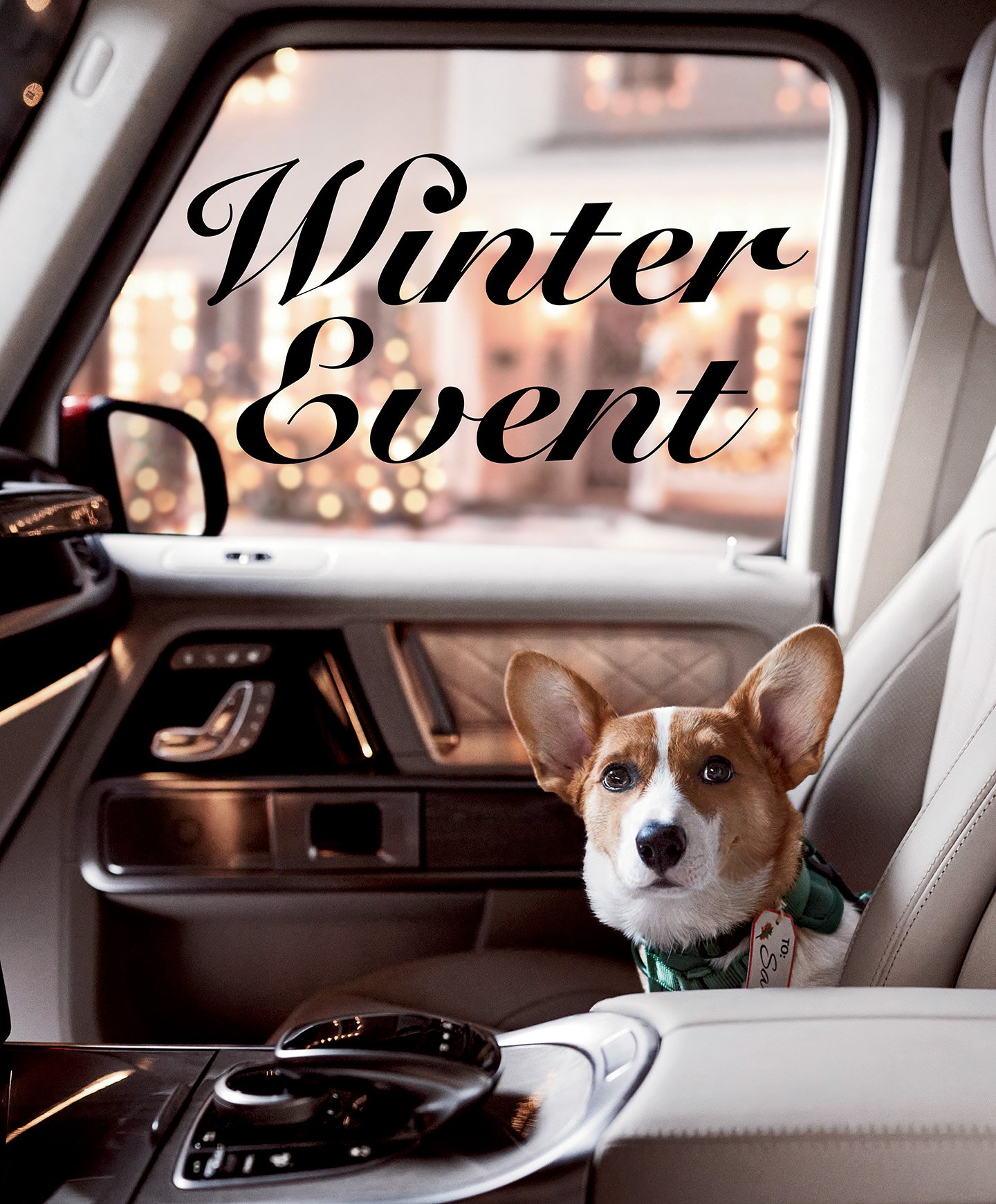 In-Dealership Winter Event Poster