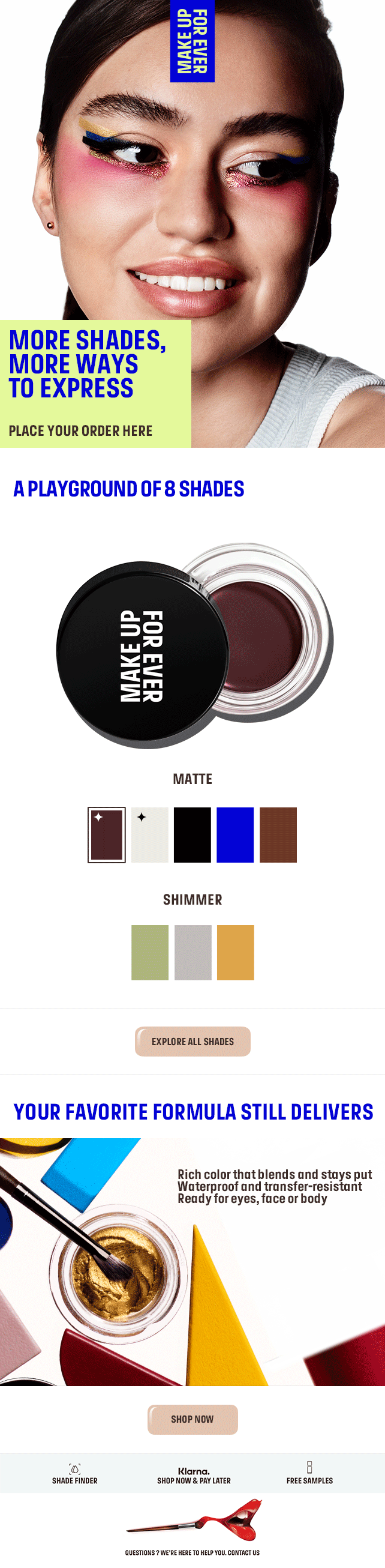 Artist Color Creams Email