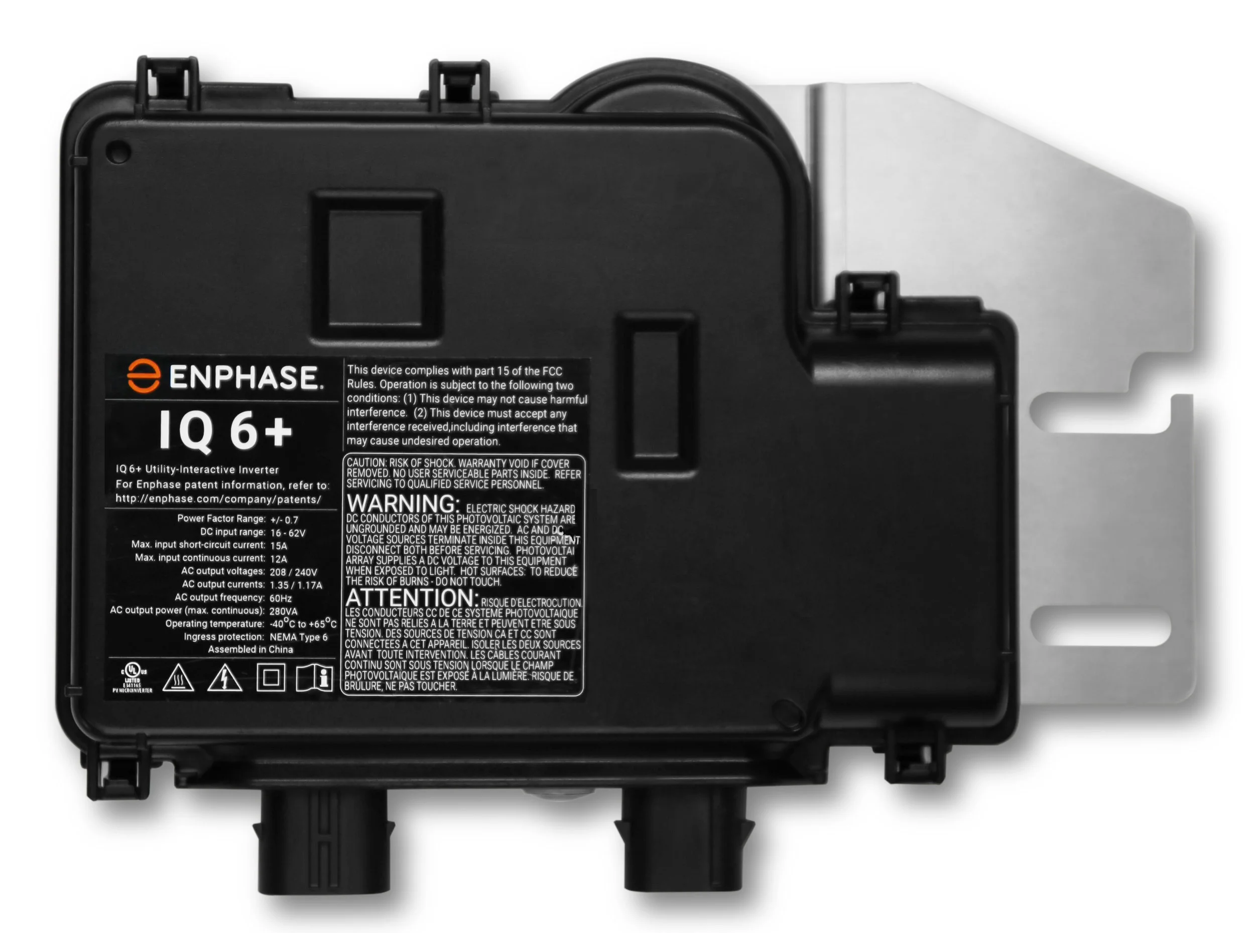 Pictured above is Enphase's new IQ6 microinverter.