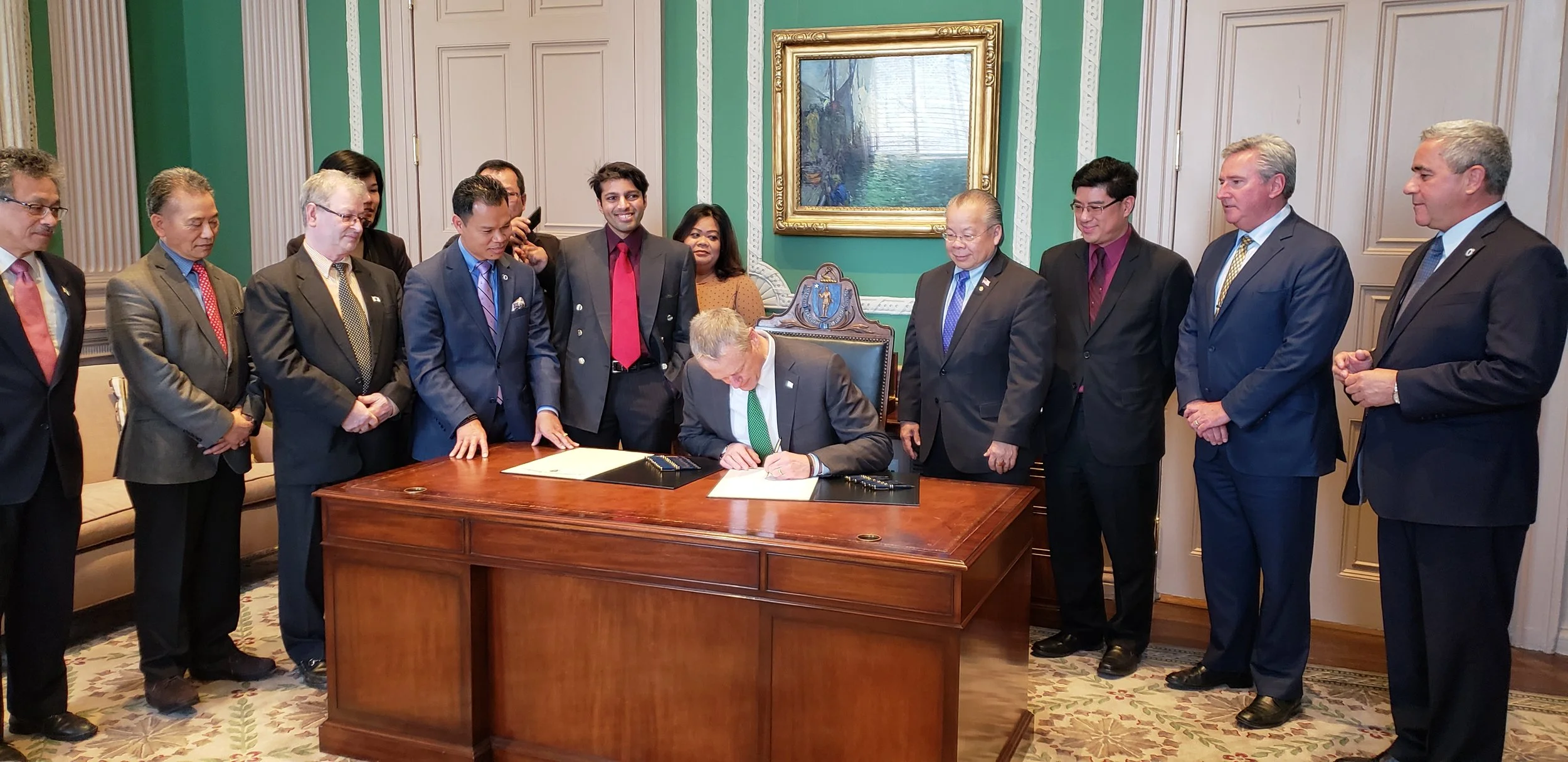 Governor Baker Signs Bill Declaring May “Asian American Pacific Islander Month”